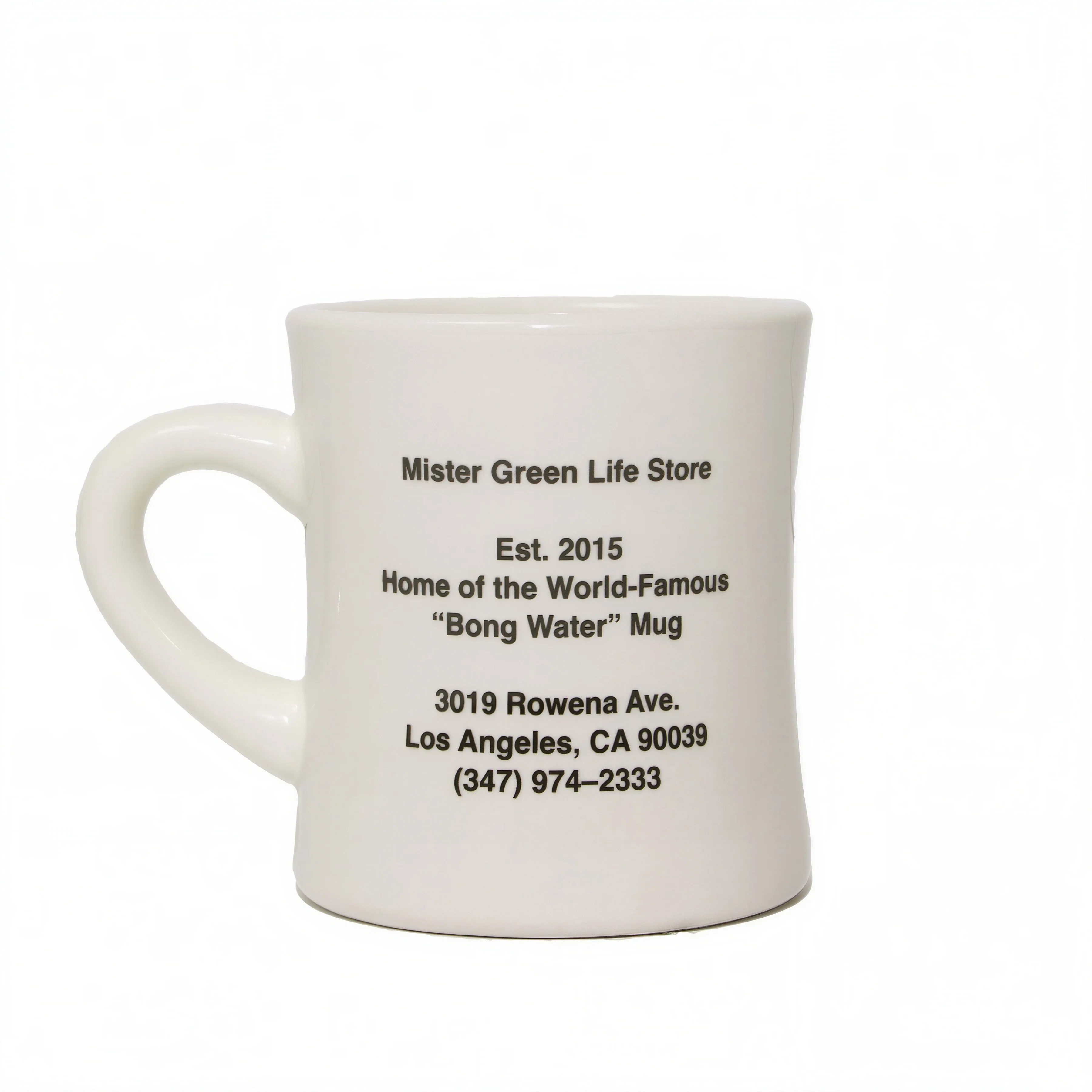 Mister Green Bong Water Mug (Natural/Black)