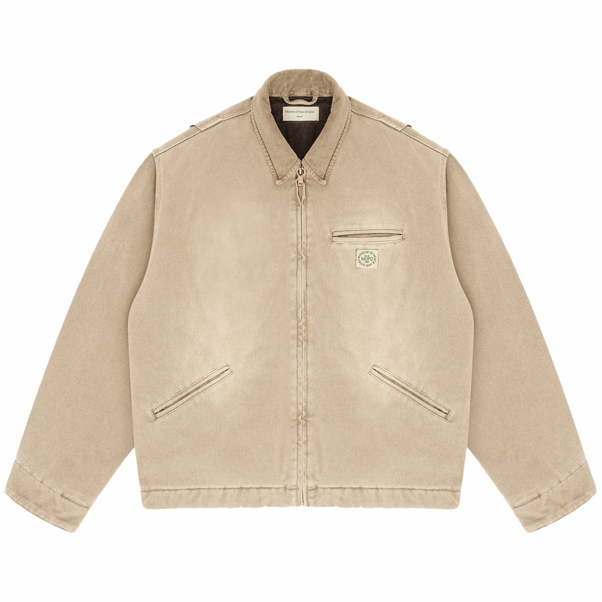 Museum of Peace & Quiet Utility Canvas Jacket (Tan)