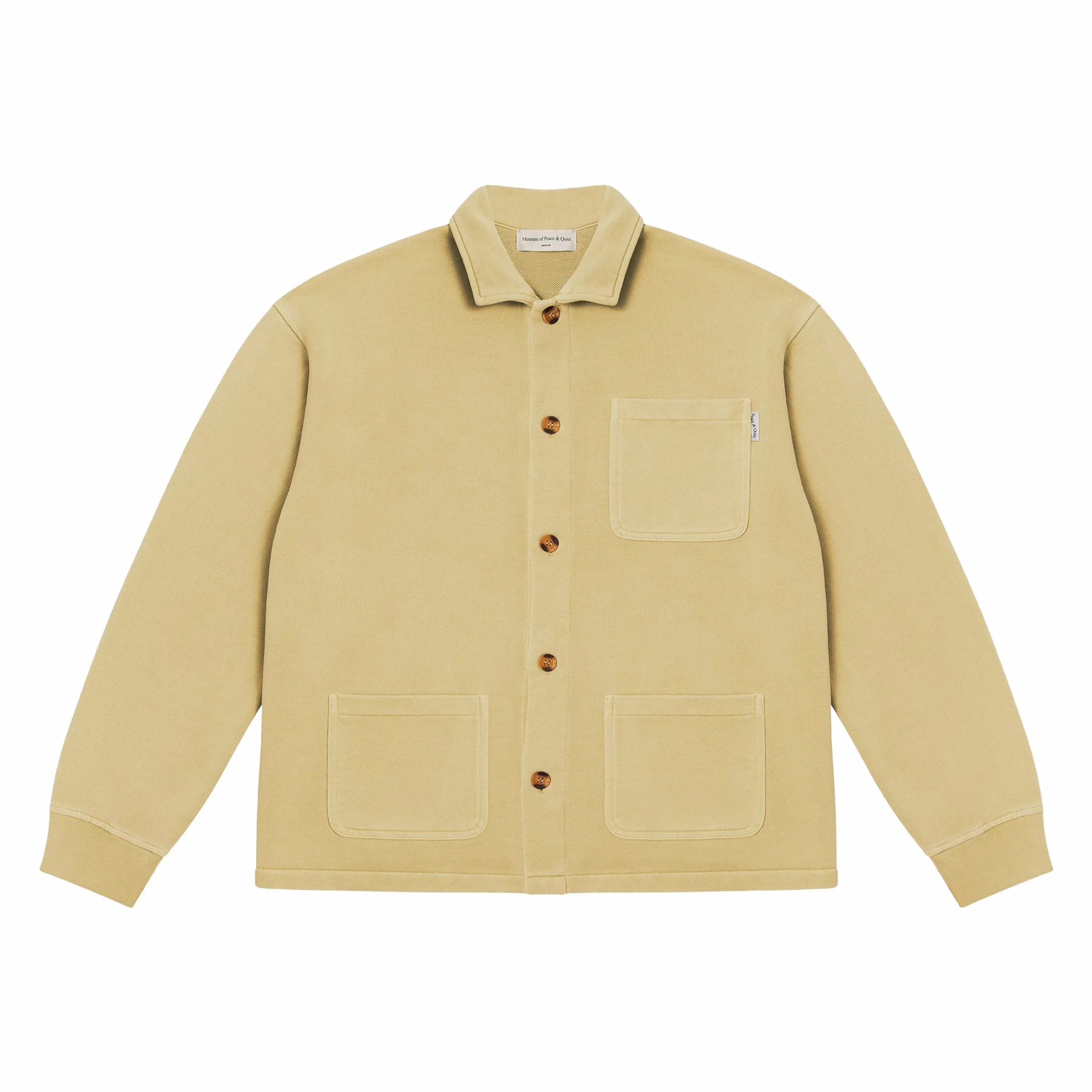 Museum Of Peace & Quiet Wordmark Chore Coat (Tan)