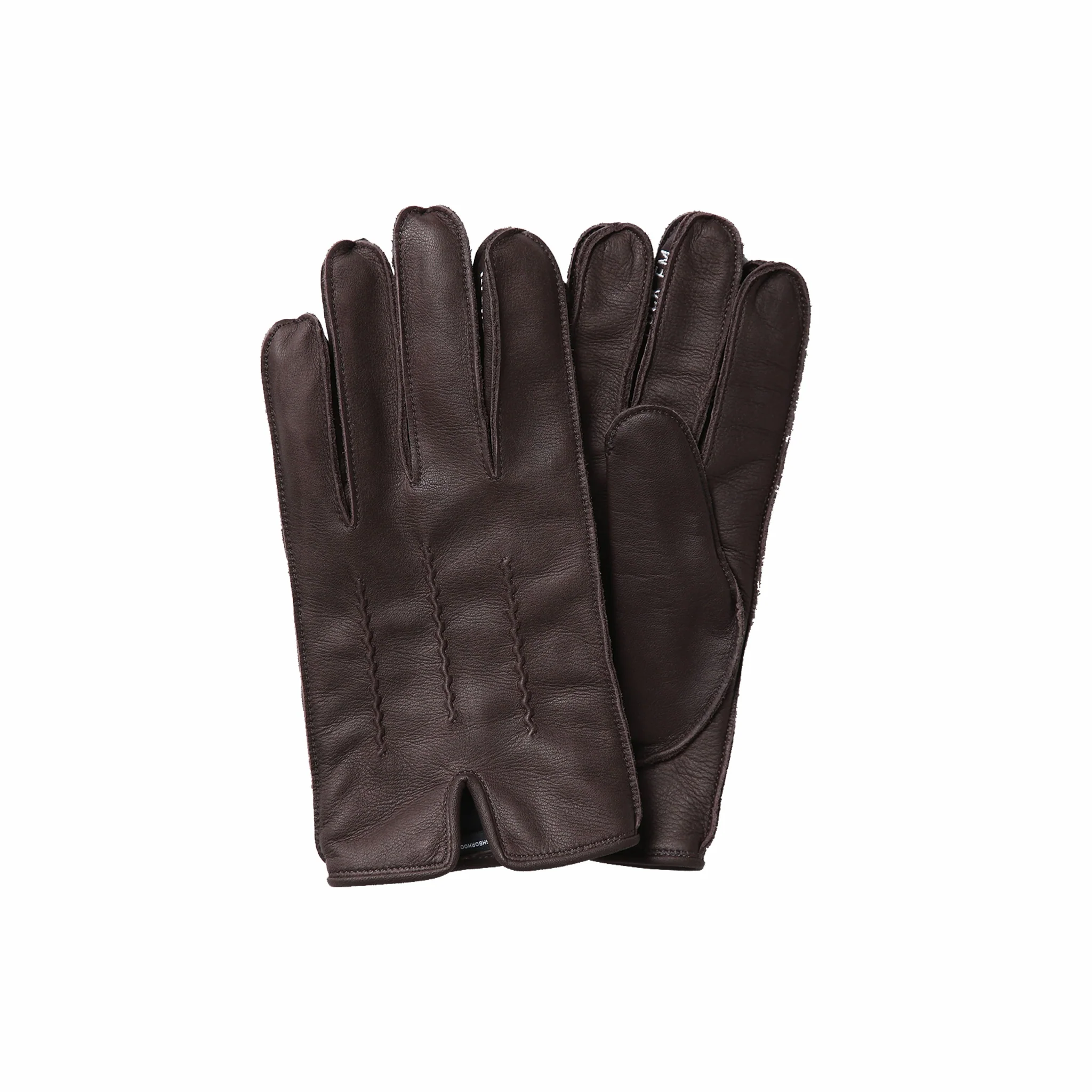 Neighborhood Leather EMB Gloves (Brown)