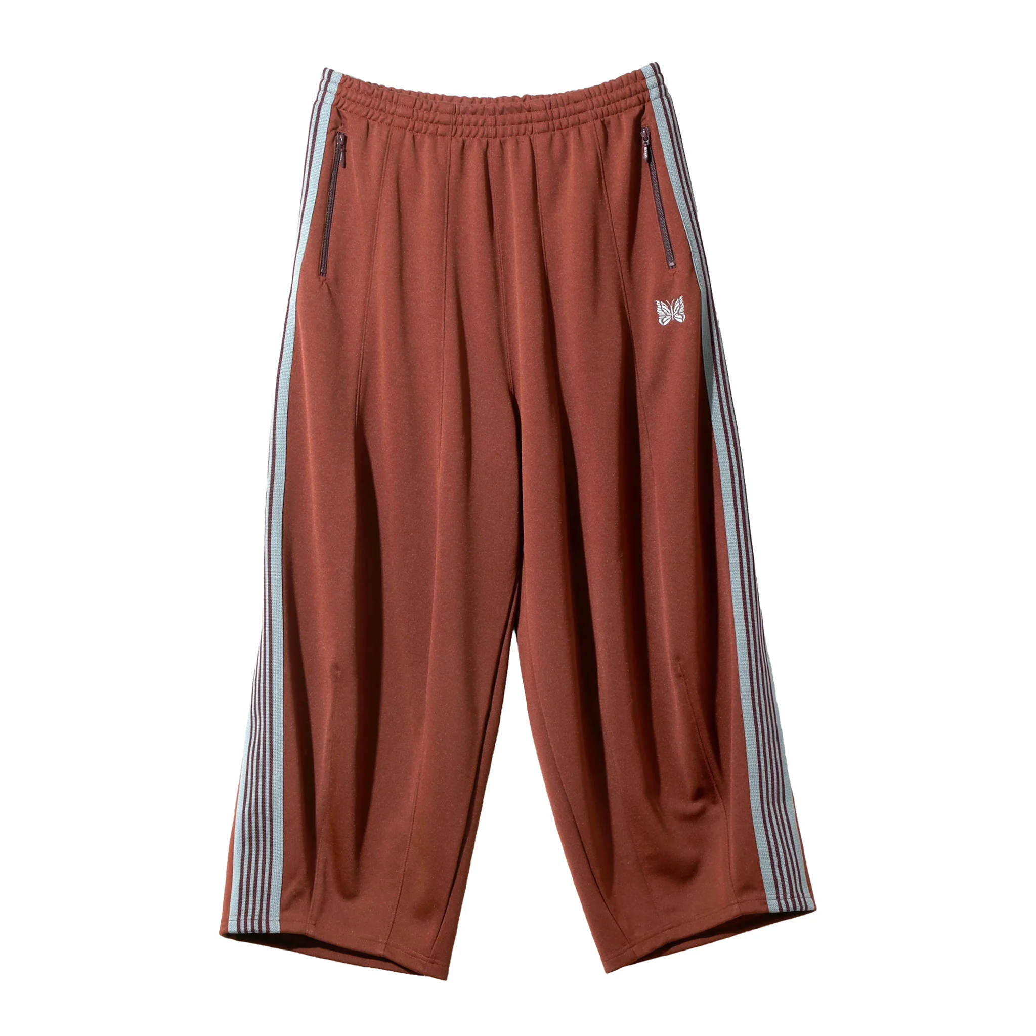 Needles H.D. Track Pant - Poly Smooth (Rust)
