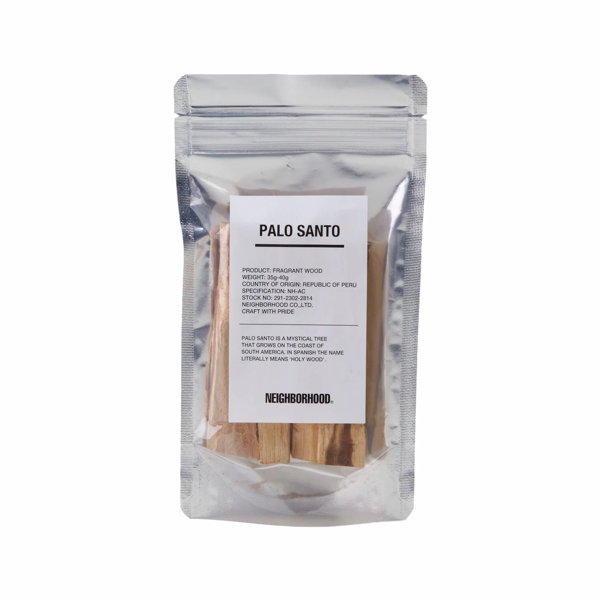 Neighborhood Palo Santo Fragrant Wood