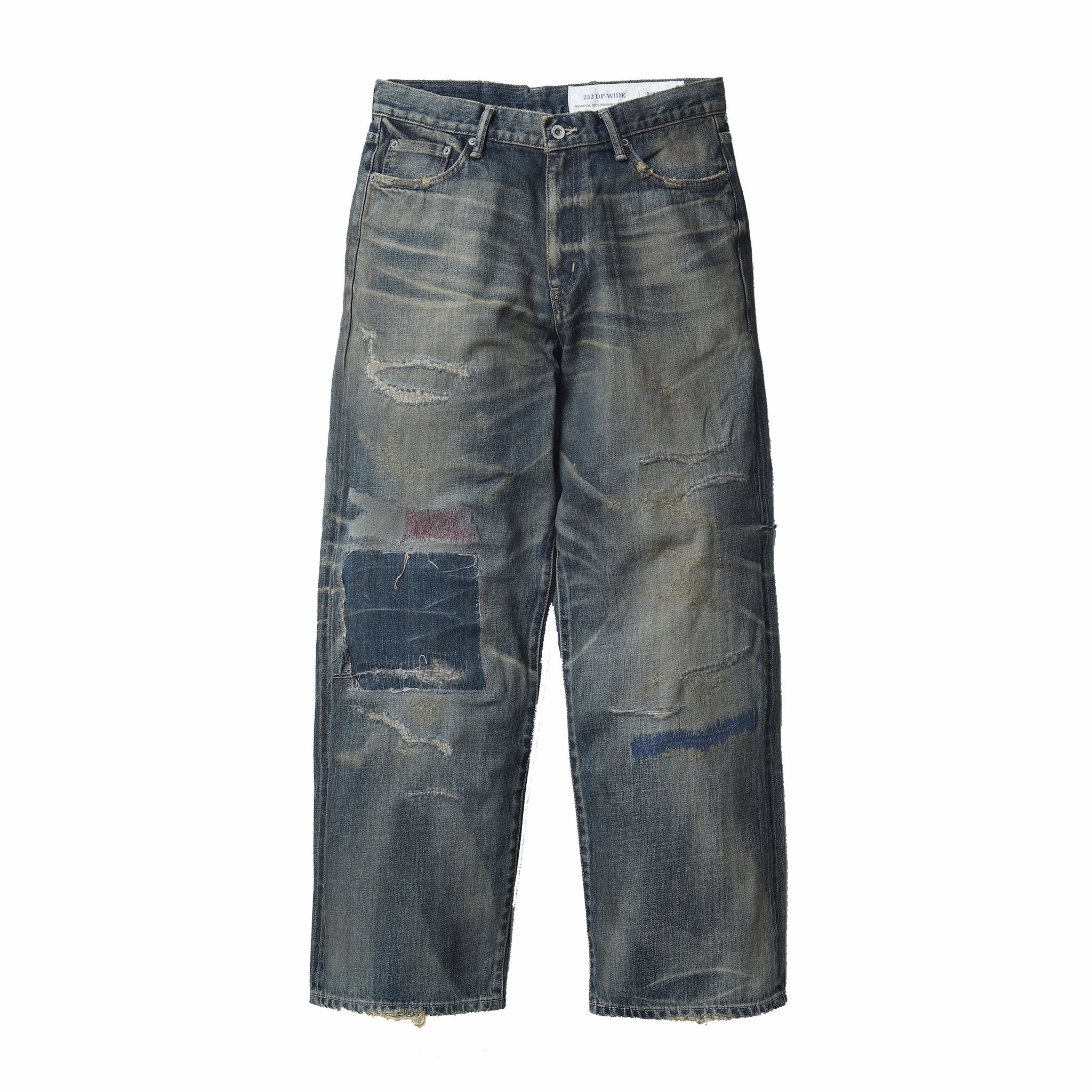 Neighborhood Savage Denim DP Wide Pants (Indigo)
