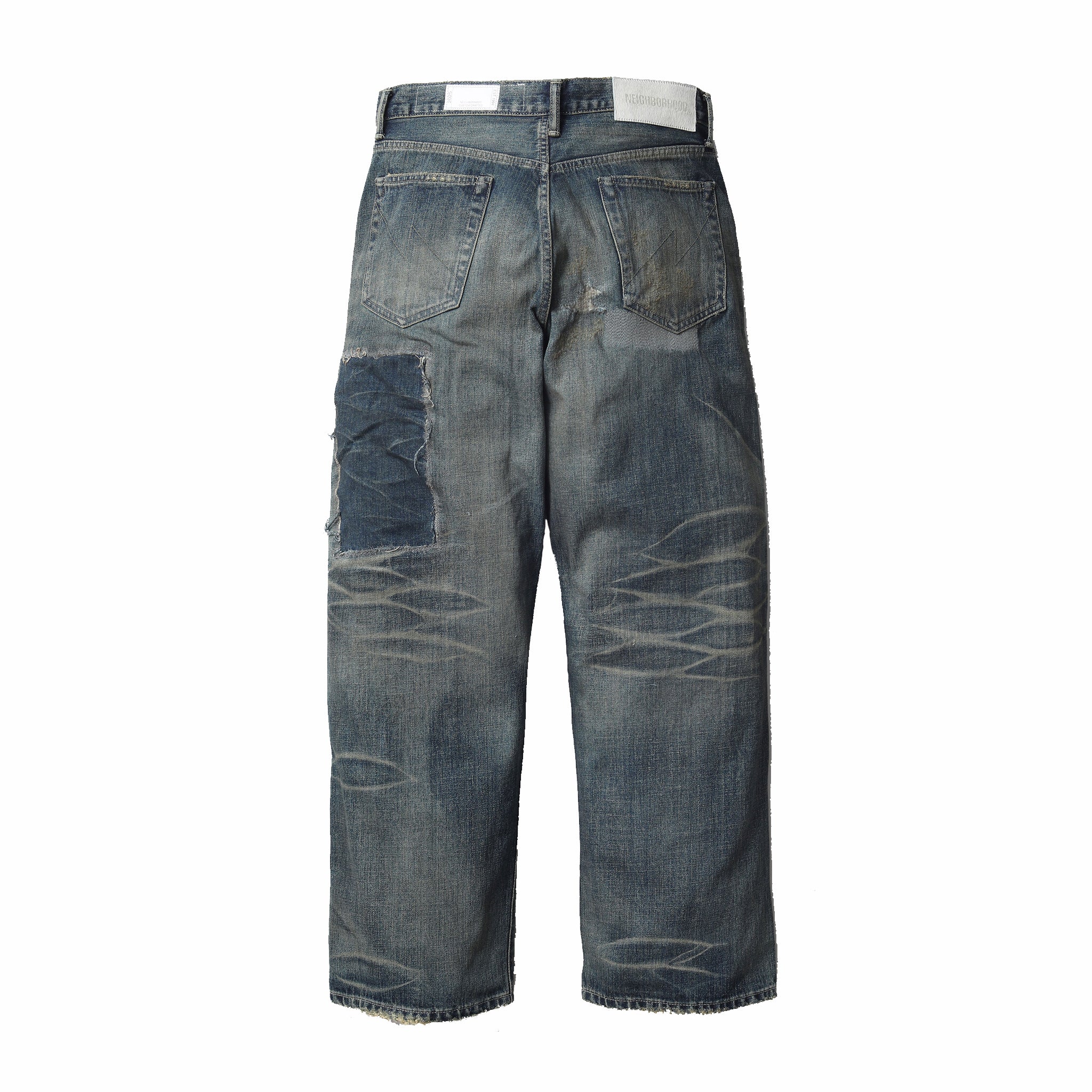 Neighborhood Savage Denim DP Wide Pants (Indigo)