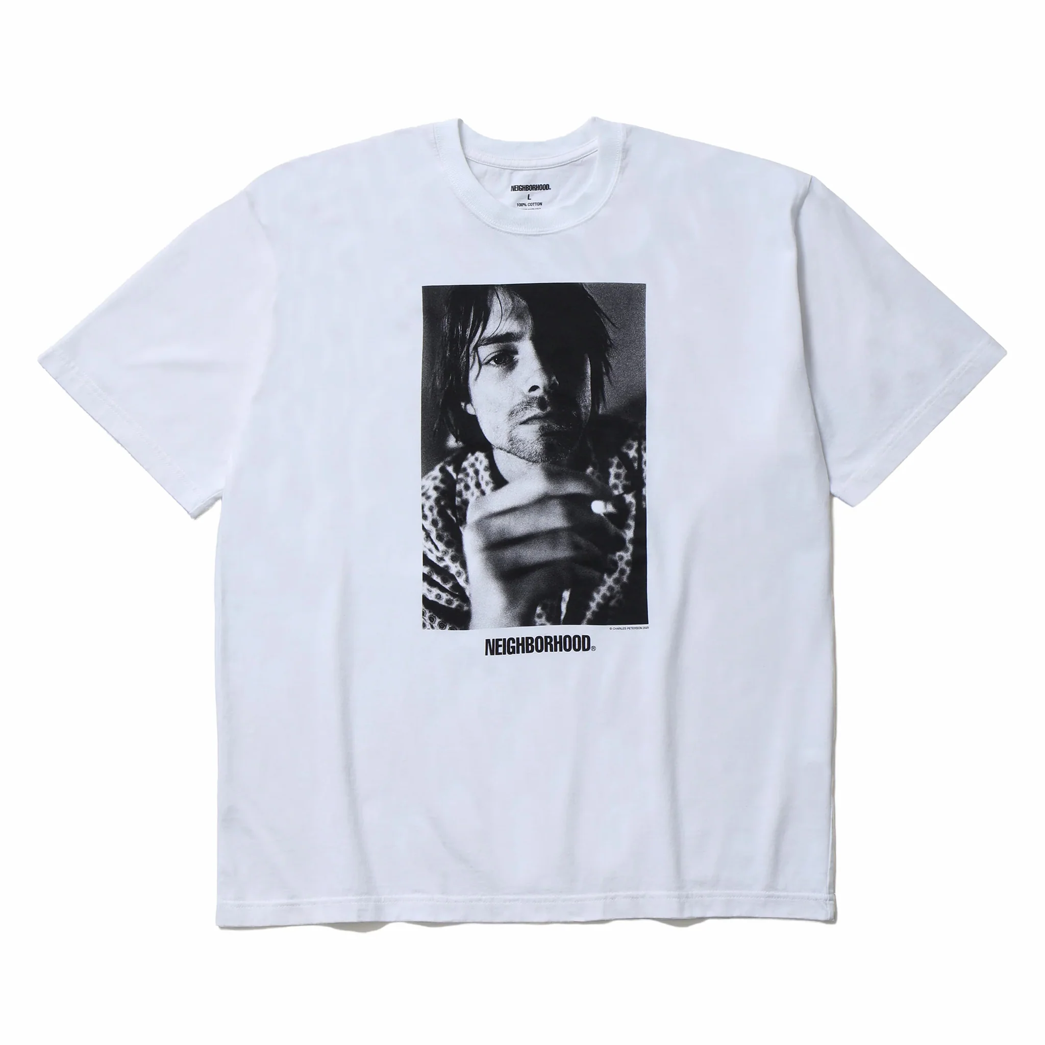 Neighborhood x Charles Peterson . Tee SS-4 (White)