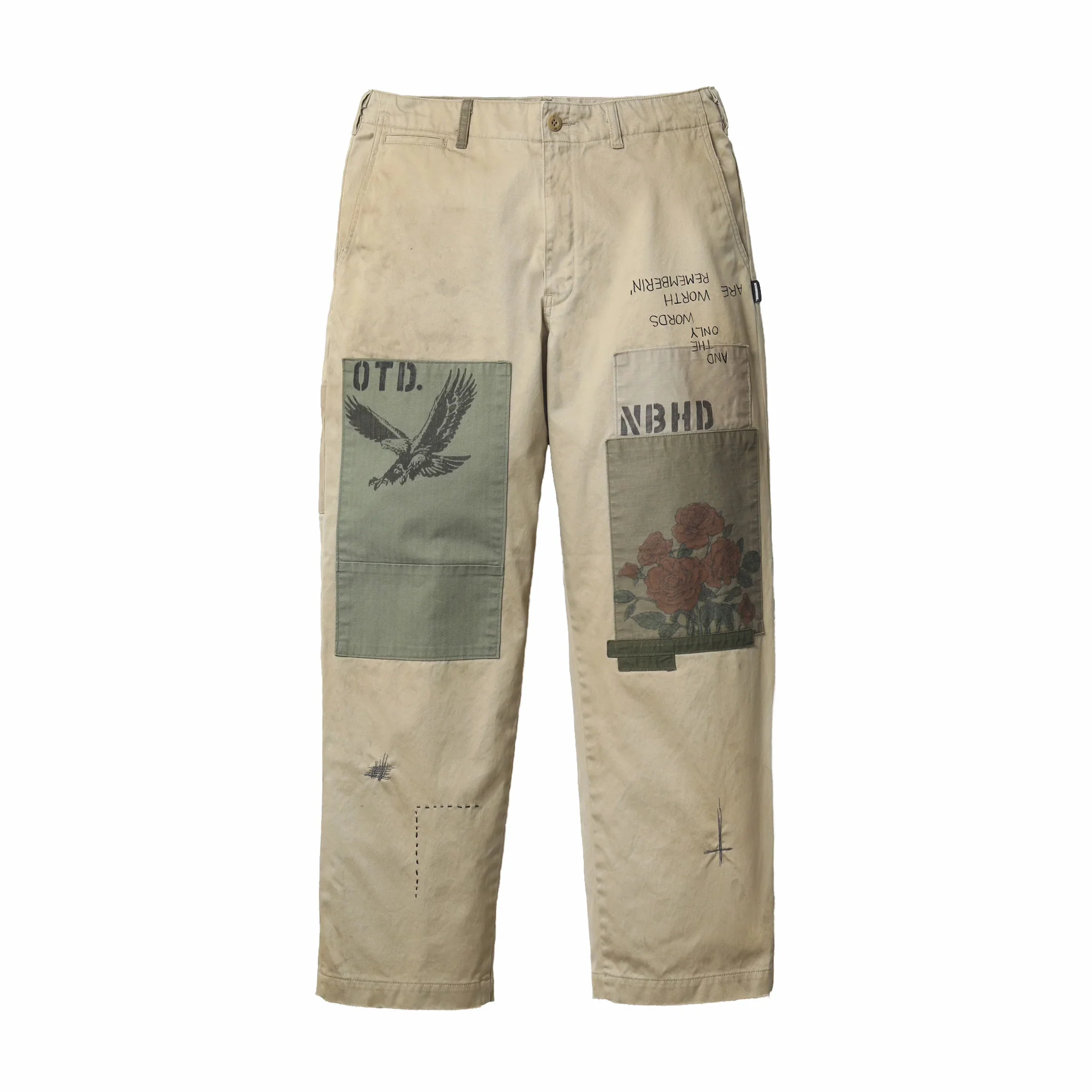 Neighborhood x OOTD . Savage Chino Pants (Beige)
