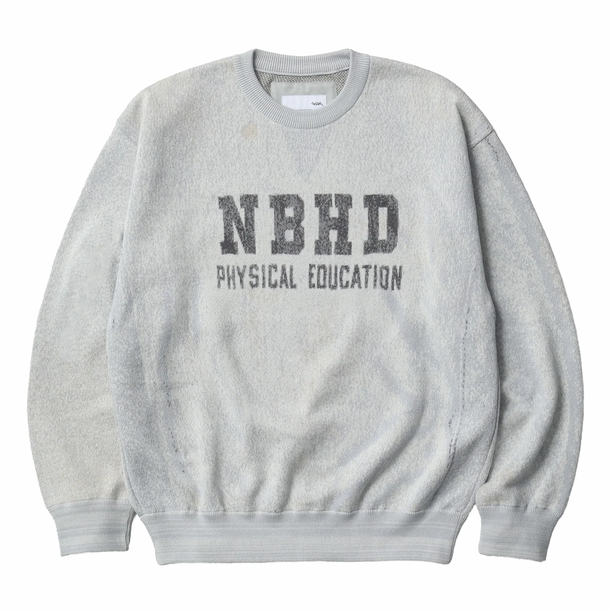 Neighborhood x TOLQ . Sweatshirt Pattern Sweater (Grey)