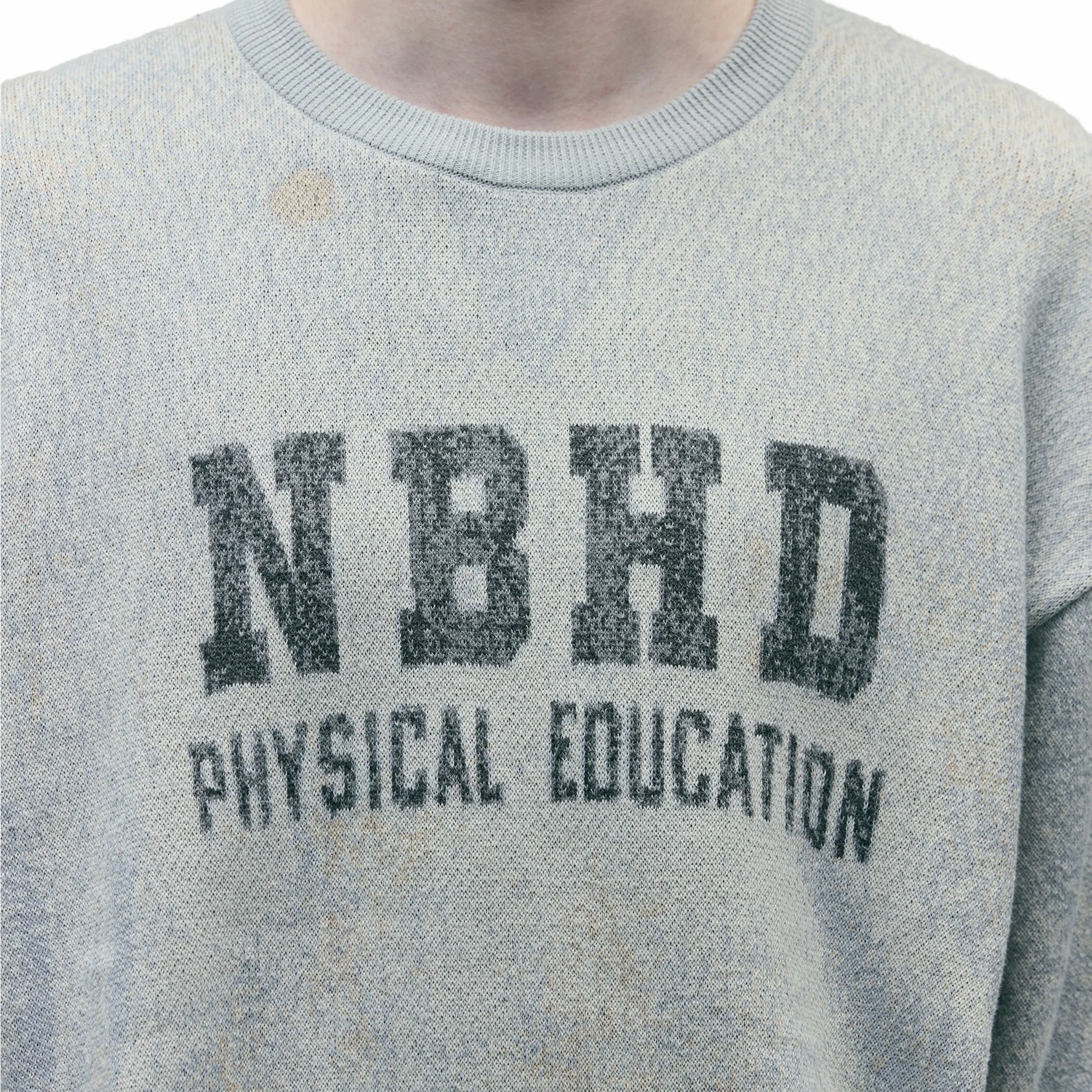 Neighborhood x TOLQ . Sweatshirt Pattern Sweater (Grey)