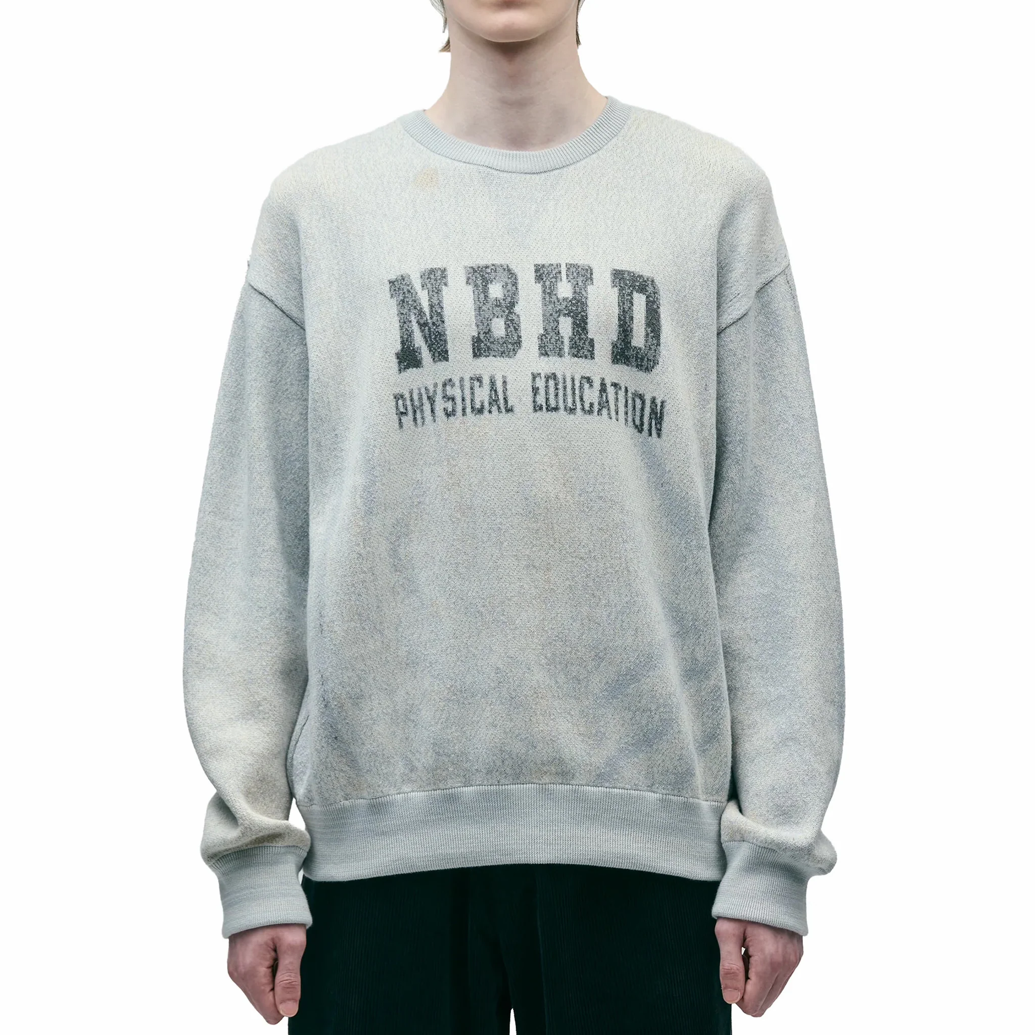 Neighborhood x TOLQ . Sweatshirt Pattern Sweater (Grey)