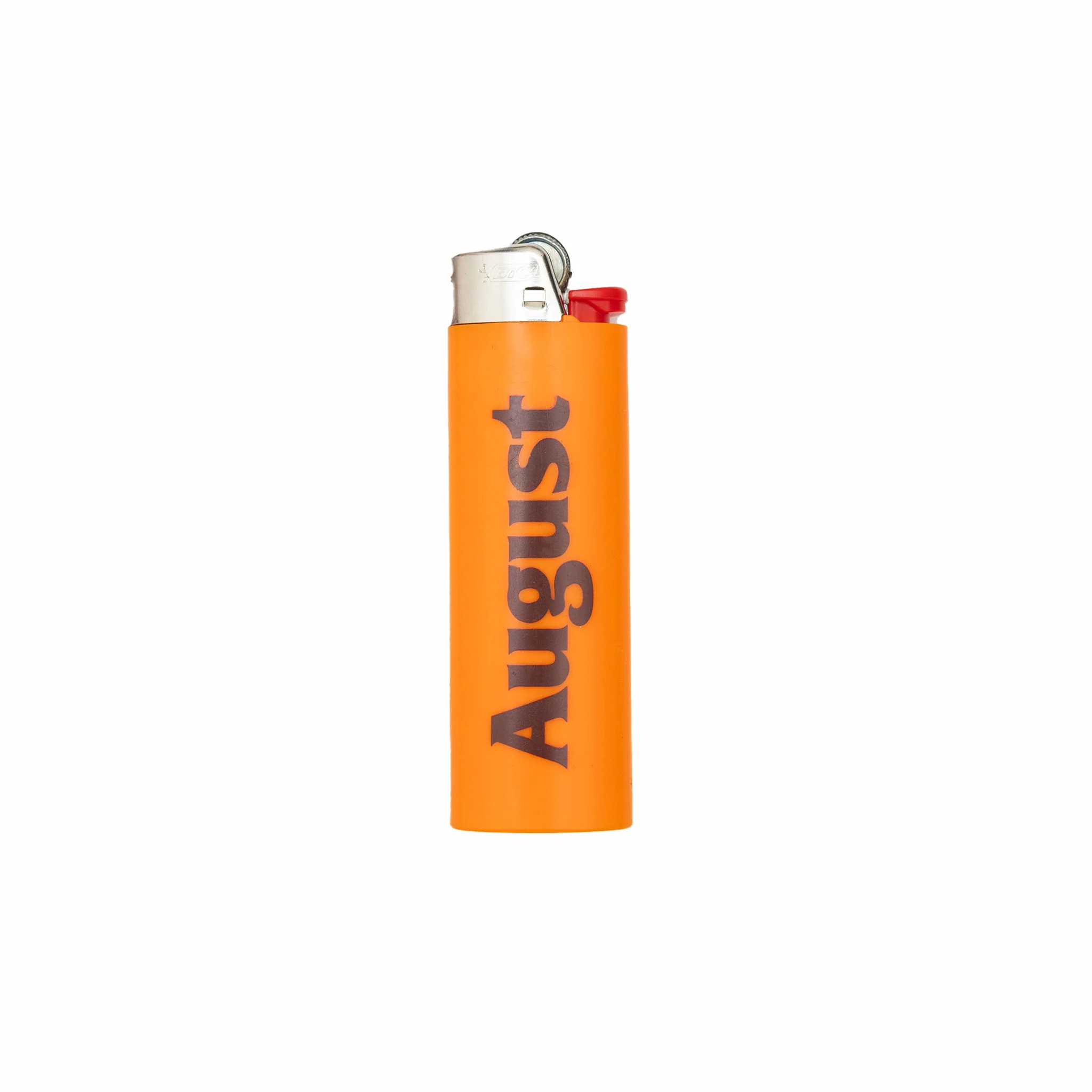 August "Logo" Lighter (Orange/Brown)