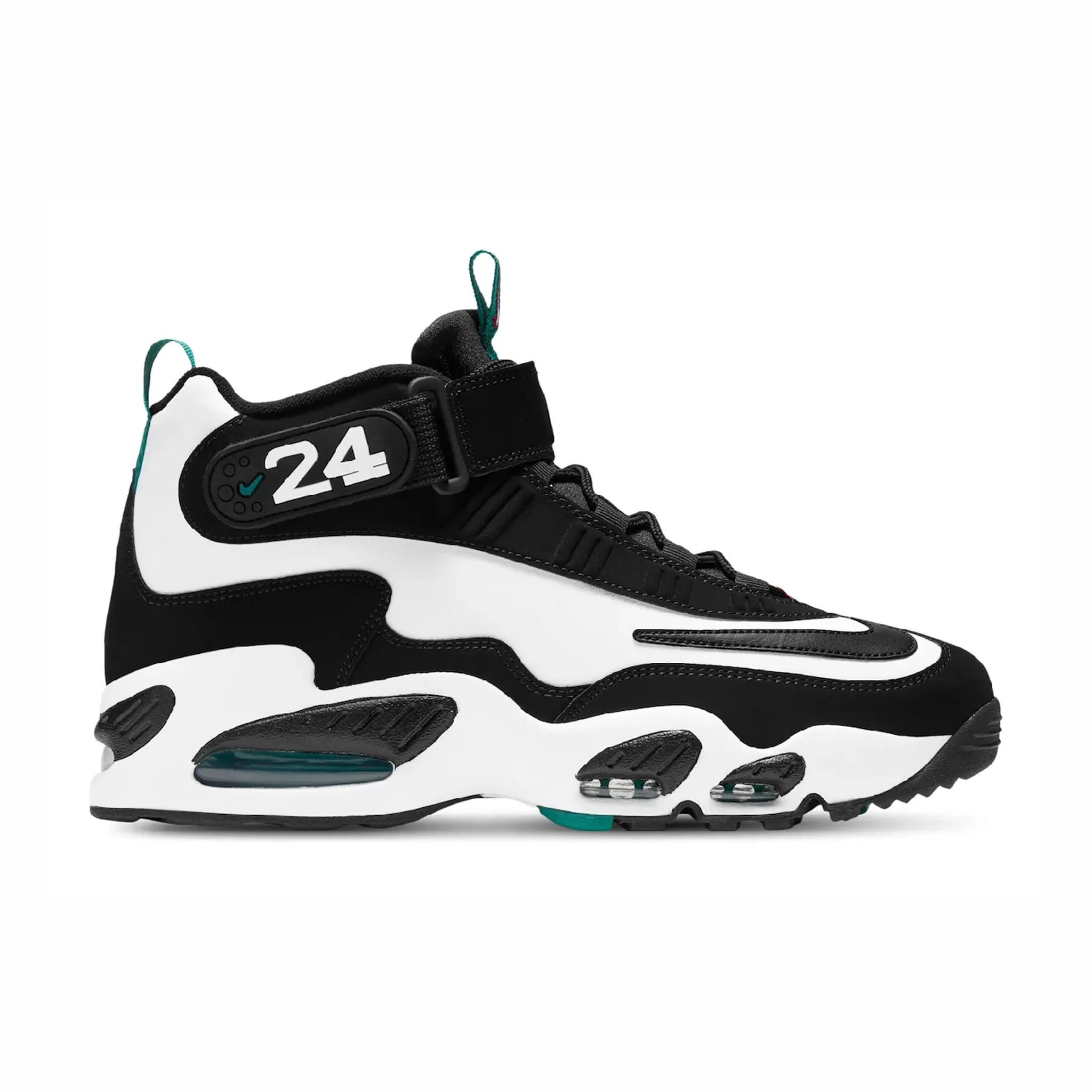 Nike Men's Air Griffey Max 1 "Freshwater" (White/Black-Fresh Water)