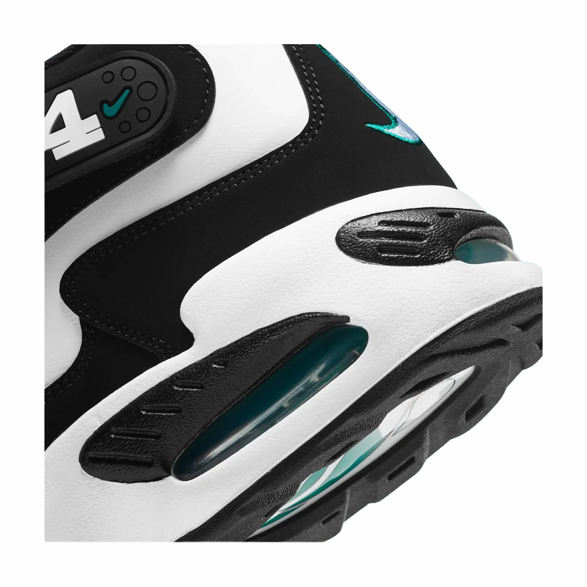 Nike Men's Air Griffey Max 1 "Freshwater" (White/Black-Fresh Water)