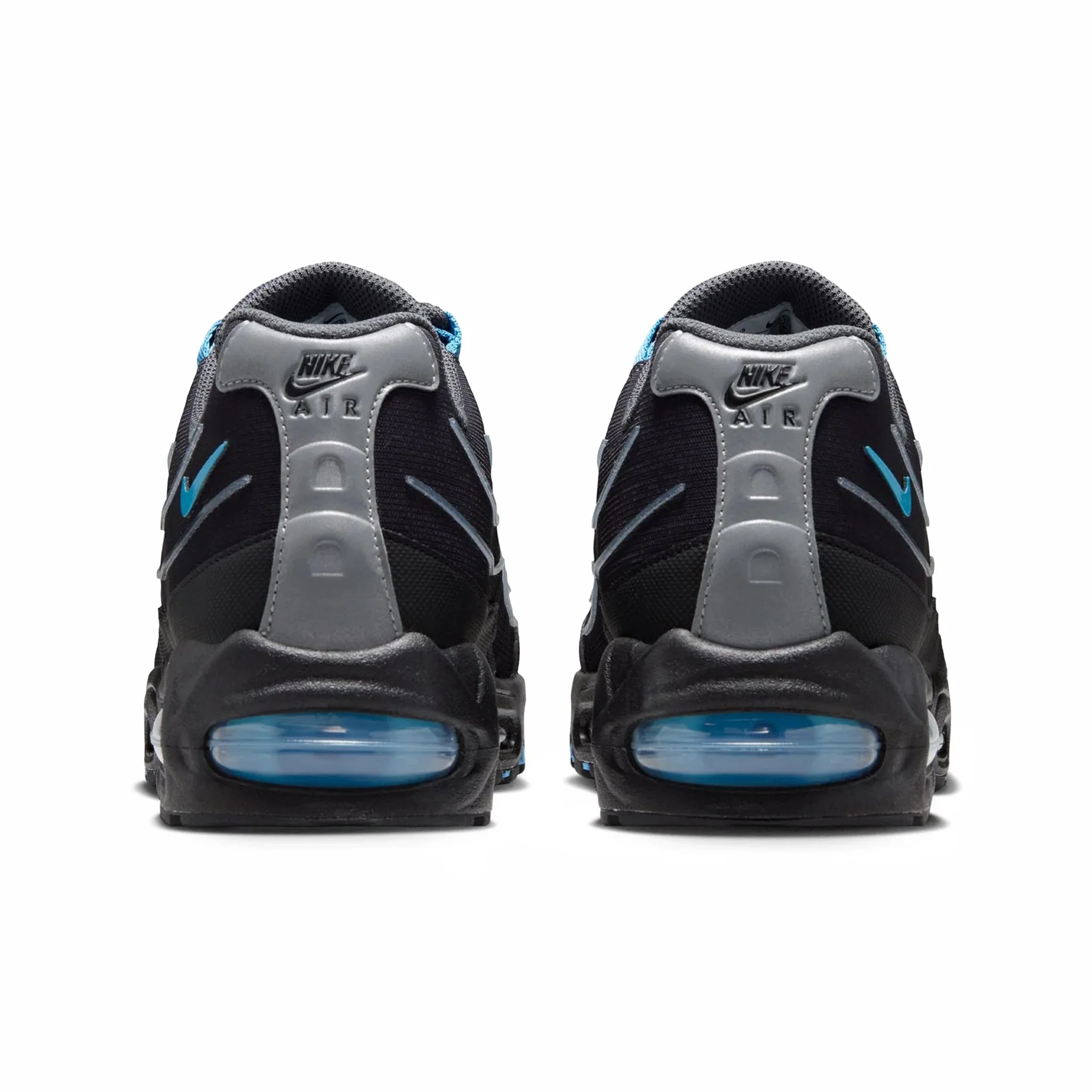 Nike Men's Air Max 95 Tech (Black/University Blue)