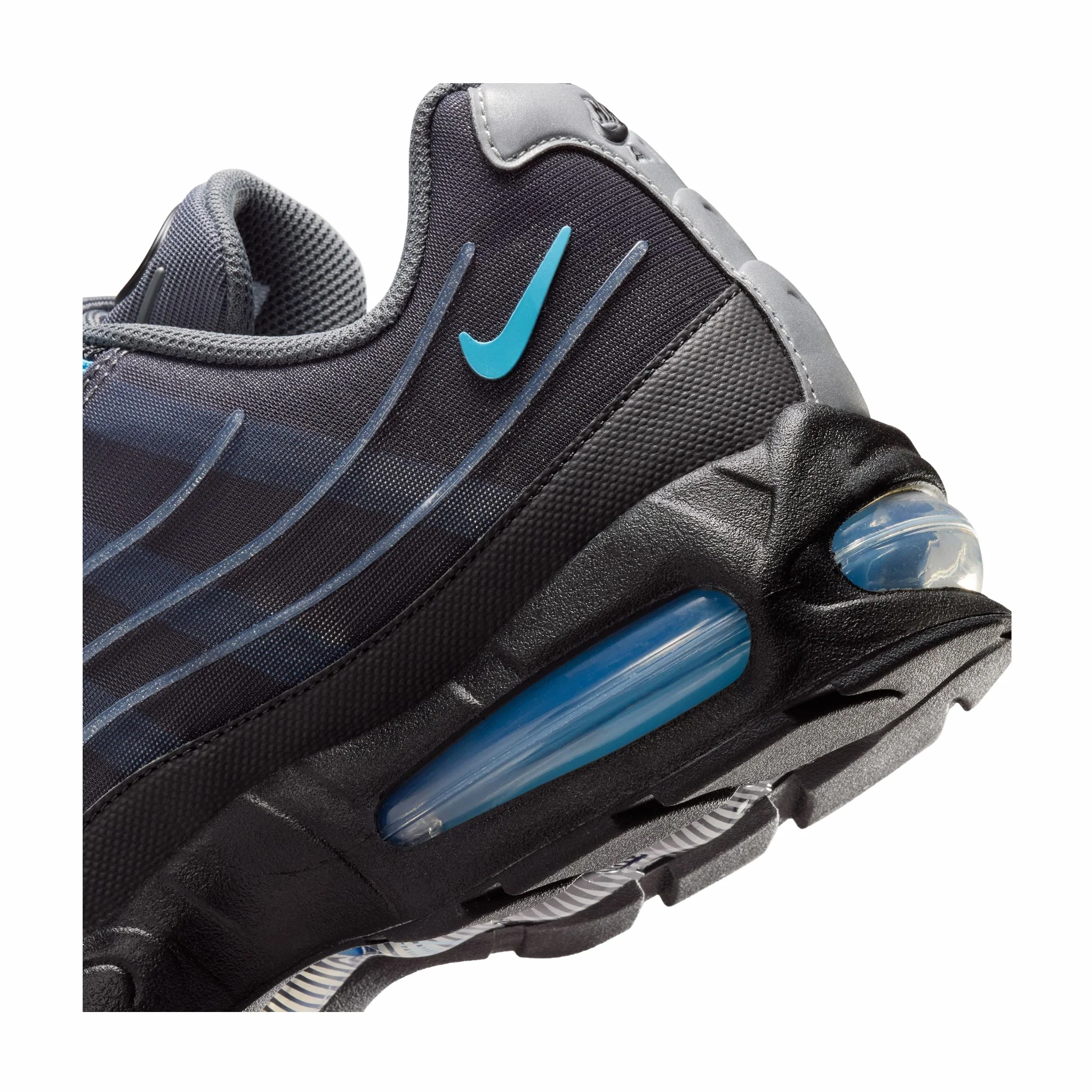 Nike Men's Air Max 95 Tech (Black/University Blue)
