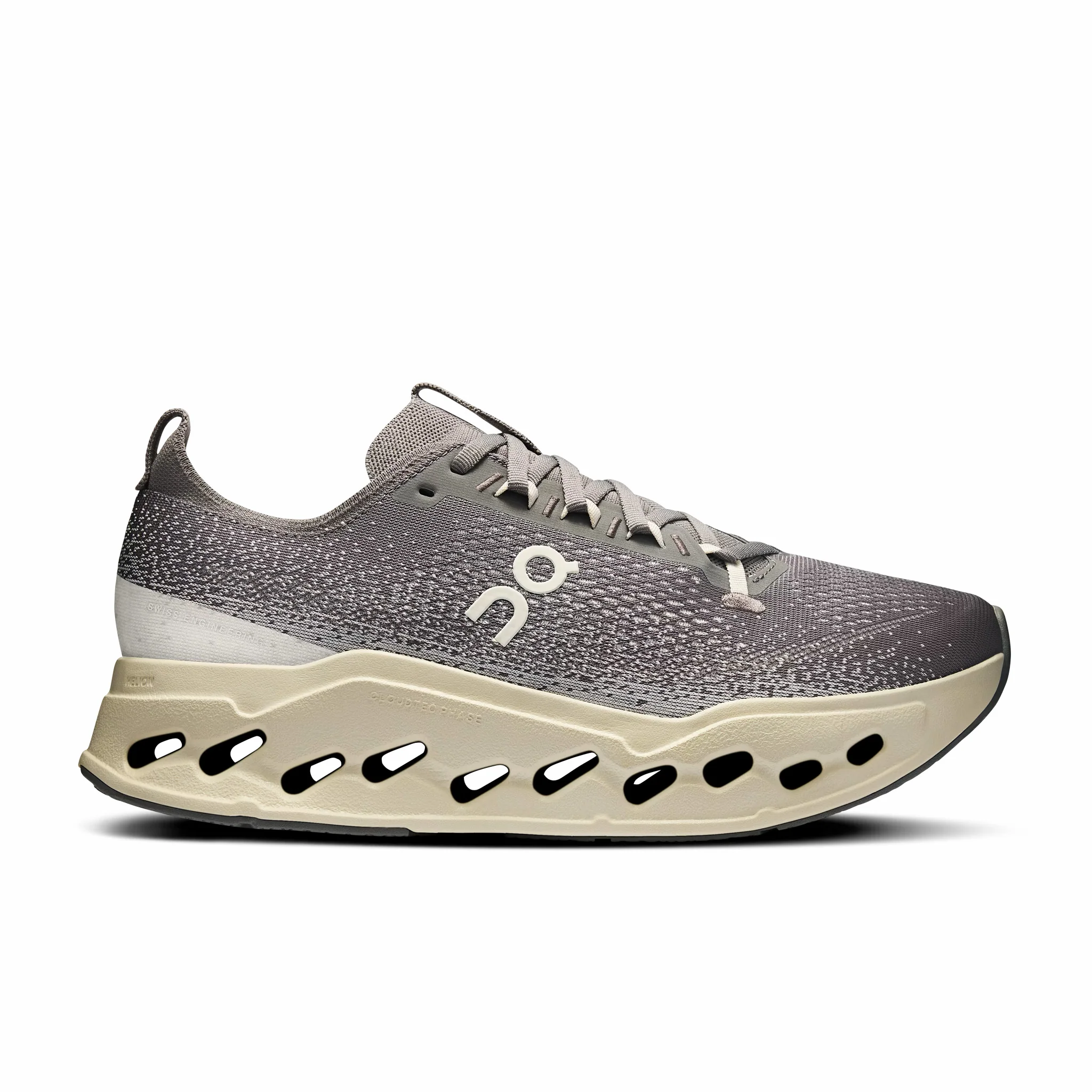On Men's Cloudsurfer Max (Asphalt/Ice)