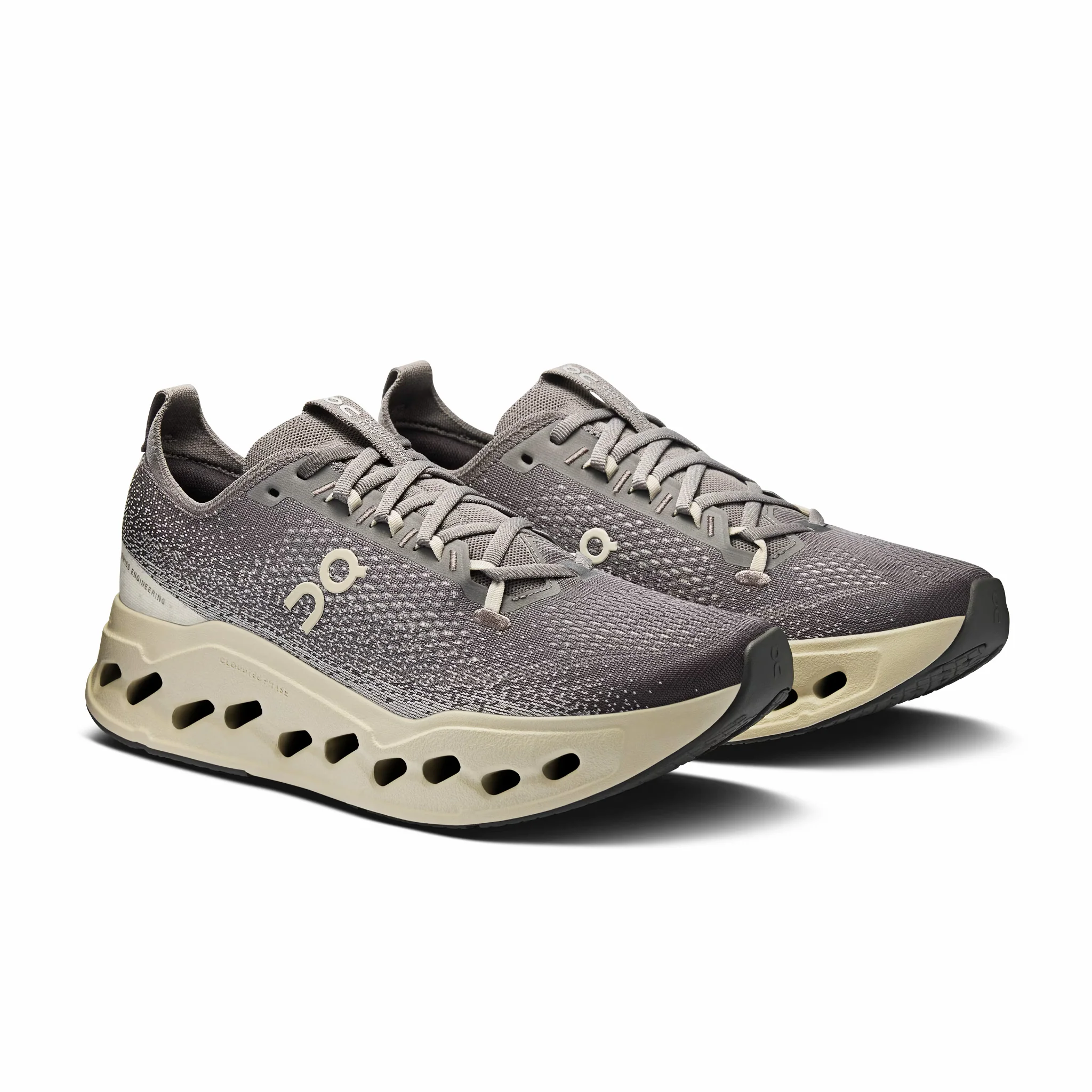 On Men's Cloudsurfer Max (Asphalt/Ice)