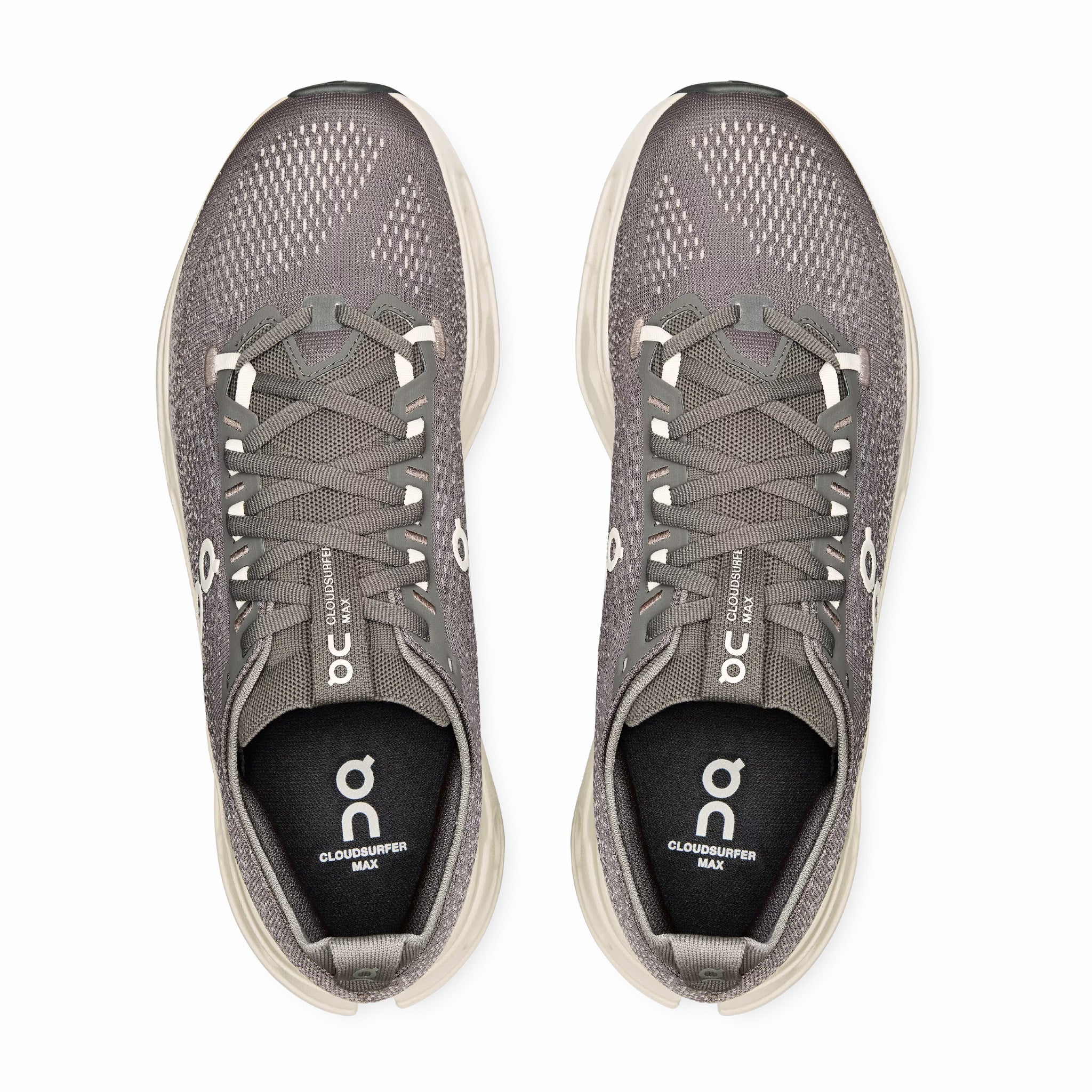 On Men's Cloudsurfer Max (Asphalt/Ice)