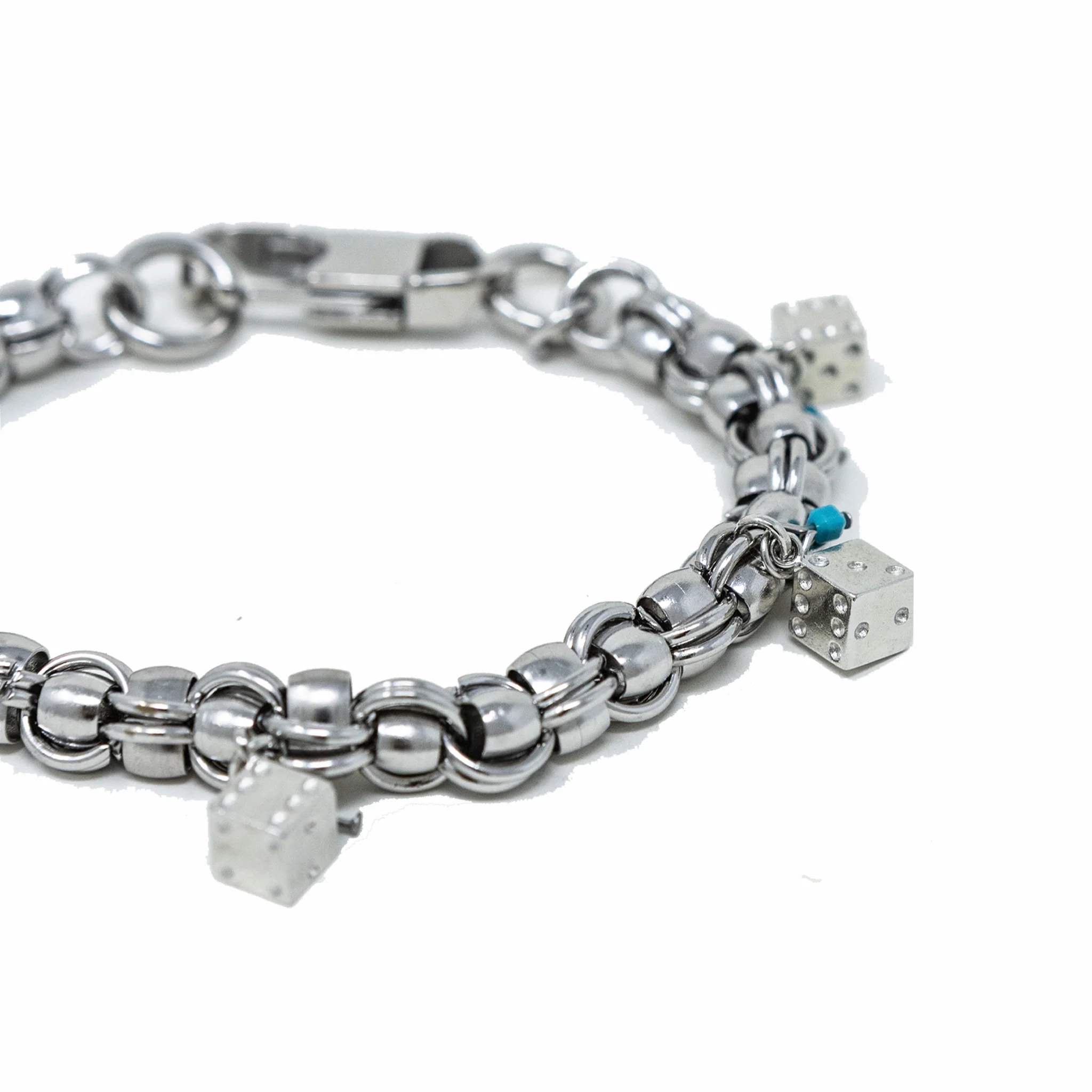 Tears of Venus "Snake Eyes" 7" Bracelet (Silver)