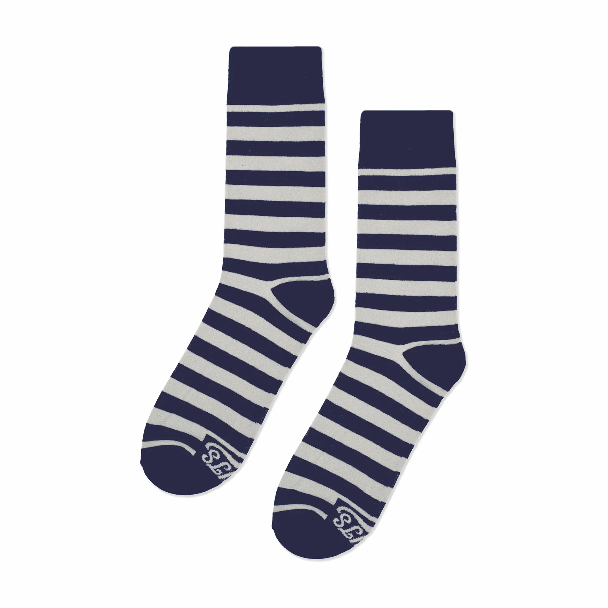 323-dude.-your-team-socks.-striped-socks-navy-grey-2.webp Dude. Your Team Socks. Striped Socks (Navy/Grey)