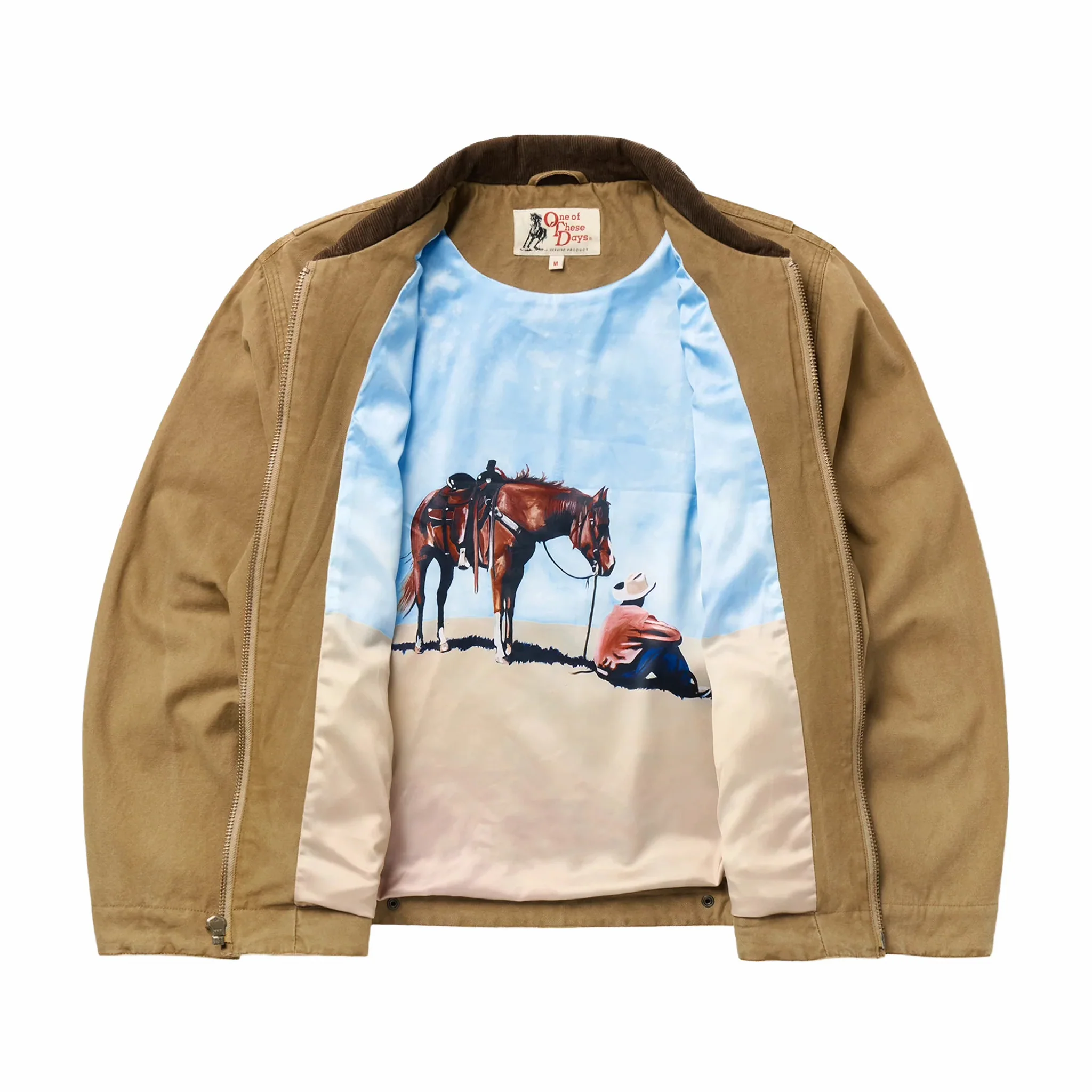 One Of These Days Canvas Prairie Jacket (Tan)