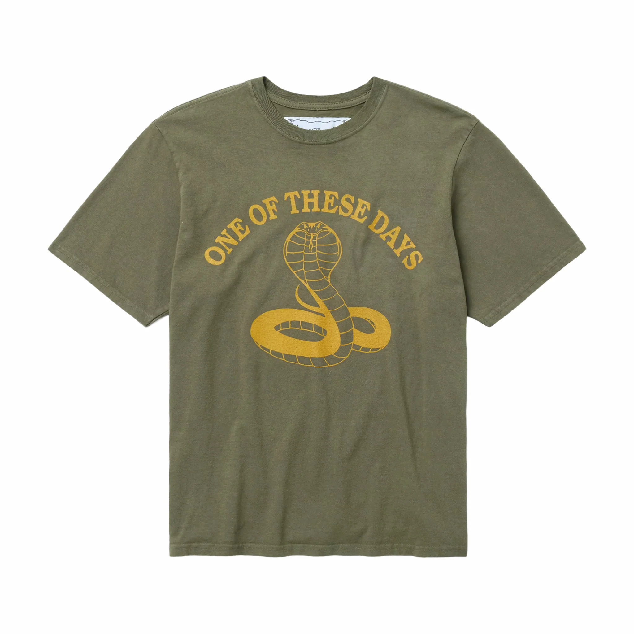 One Of These Days Cobra T-Shirt (Army Green)