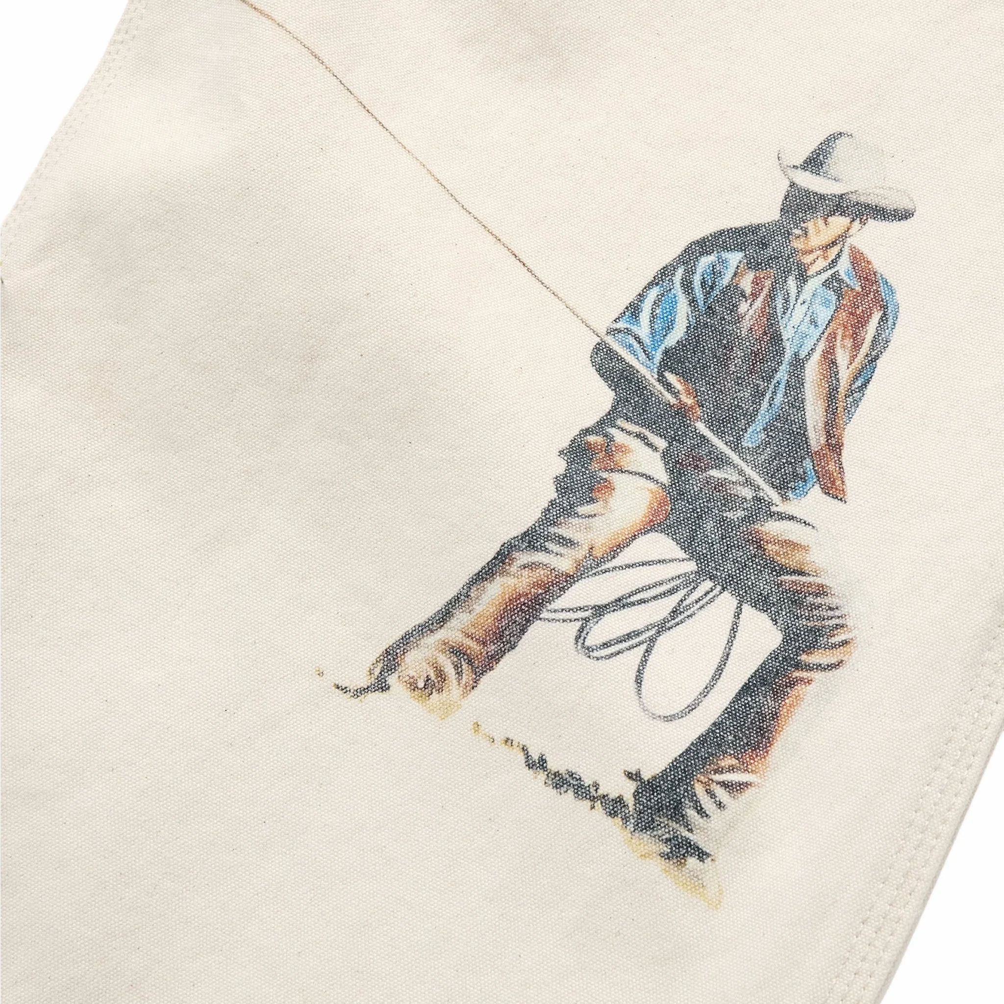 One Of These Days If Not For The Rest Of Time Painters Pants (Natural)