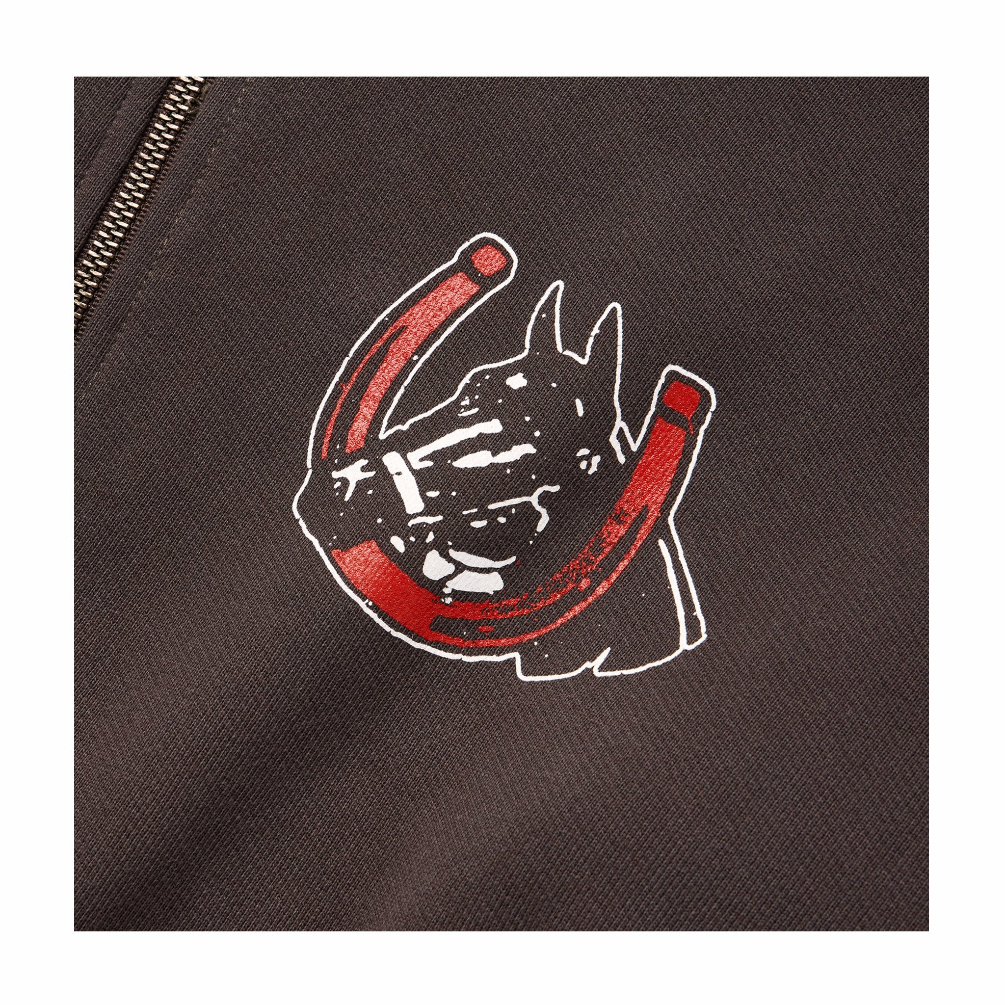 One Of These Days Valley Riders Zip Hoodie (Sun Faded Washed Brown)