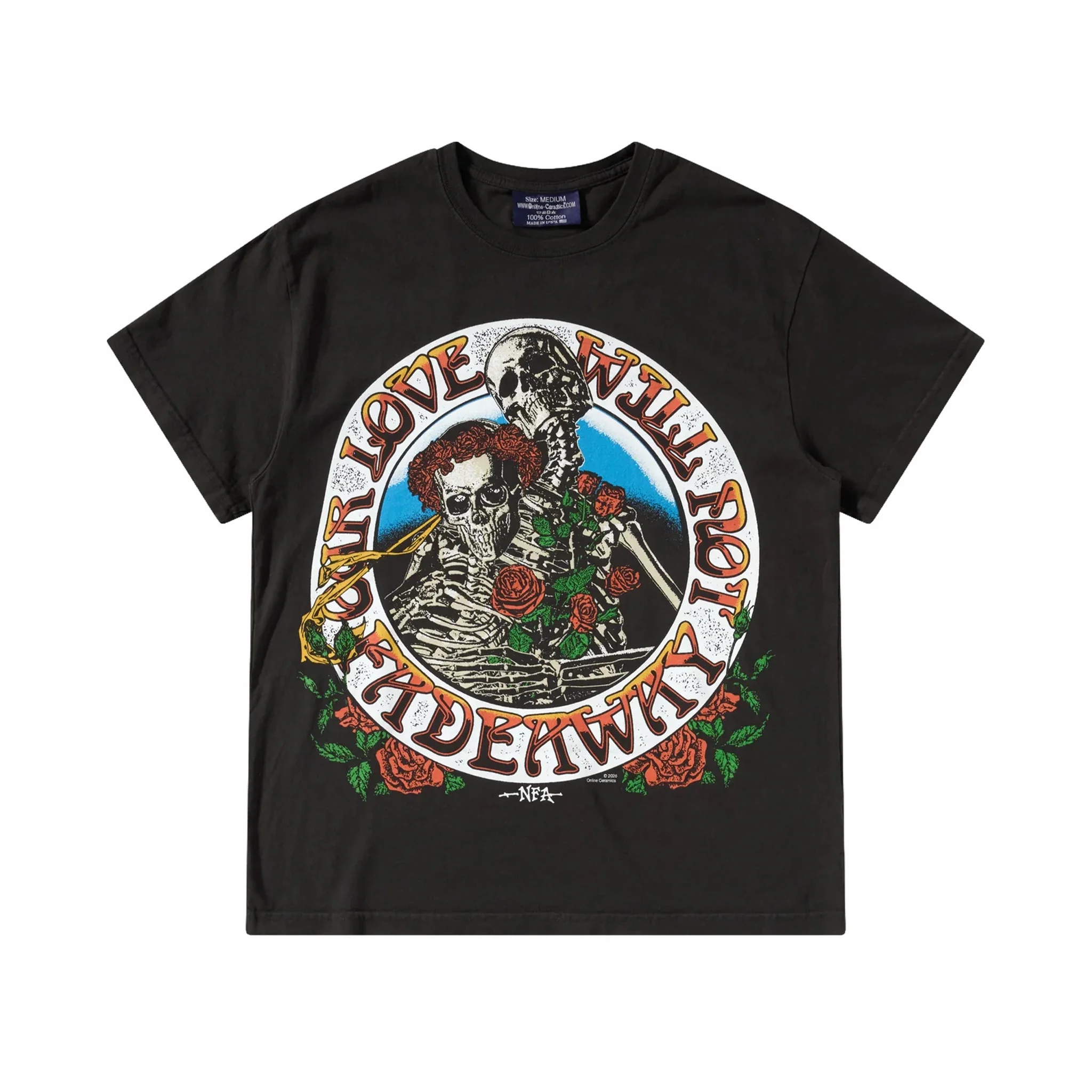 Online Ceramics What A Long Strange Trip It Is Tee (Black)