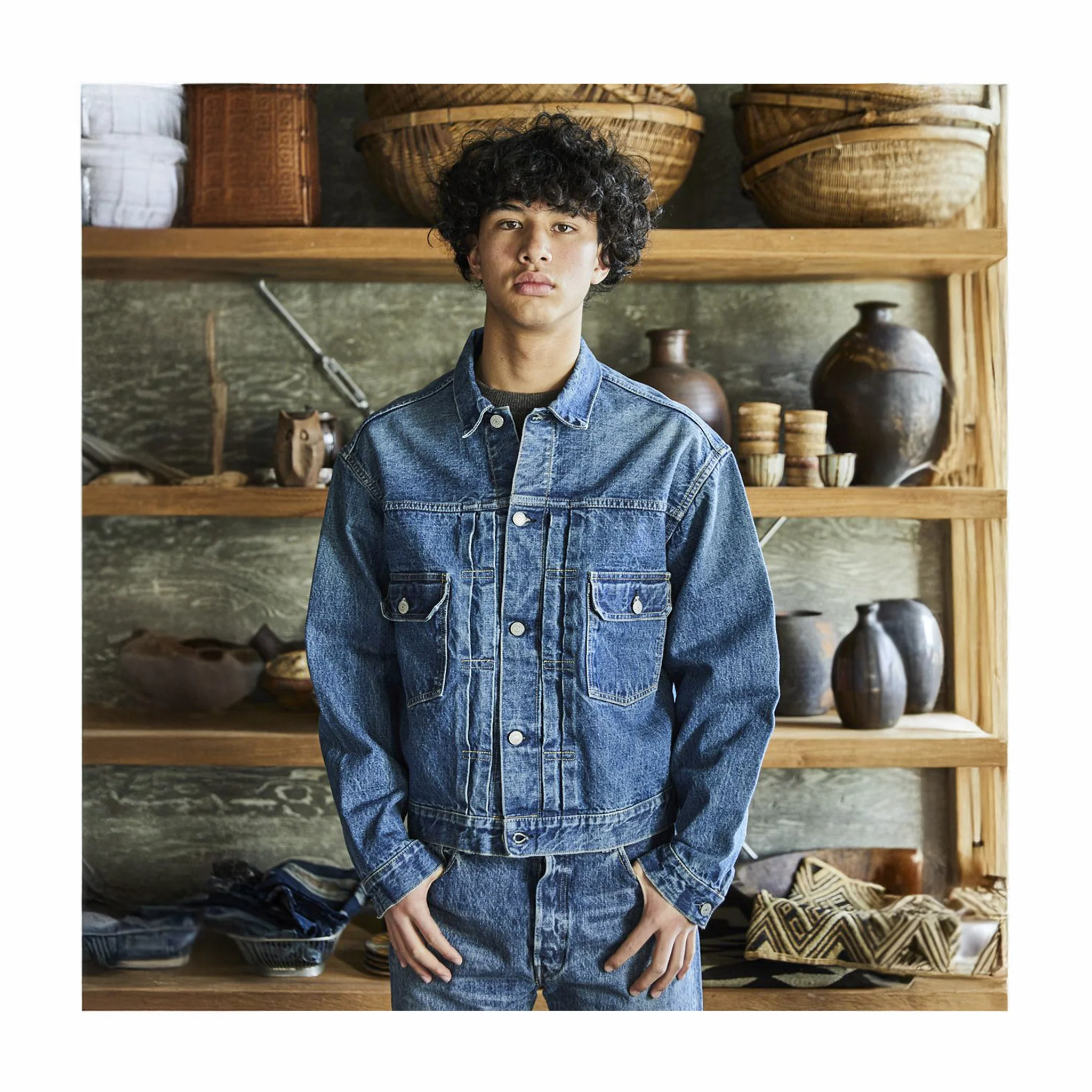OrSlow Type 2 1950's Denim Jacket - 2 Year Wash (Blue)