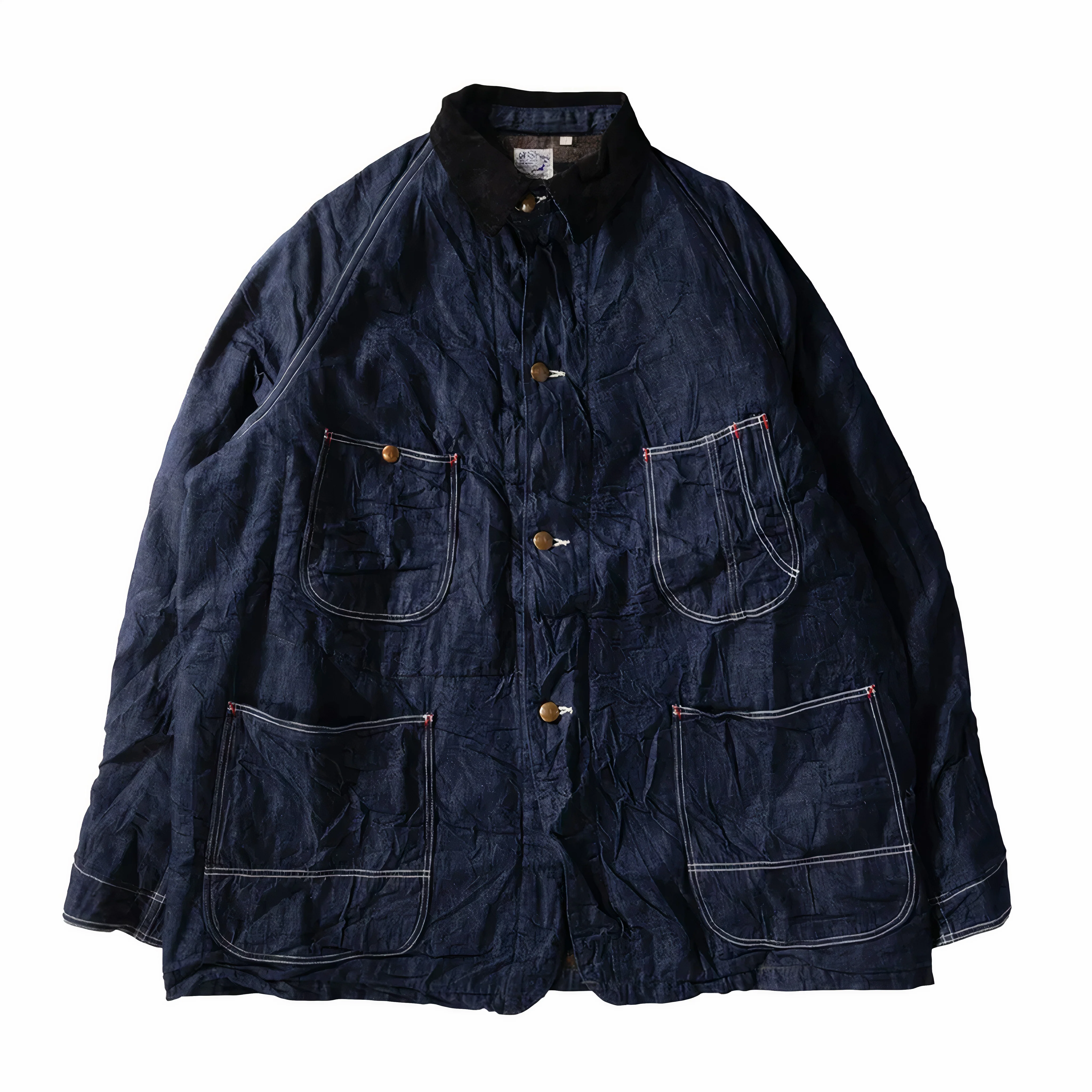 OrSlow Wool Liner Relax Fit Denim Coverall (One Wash)