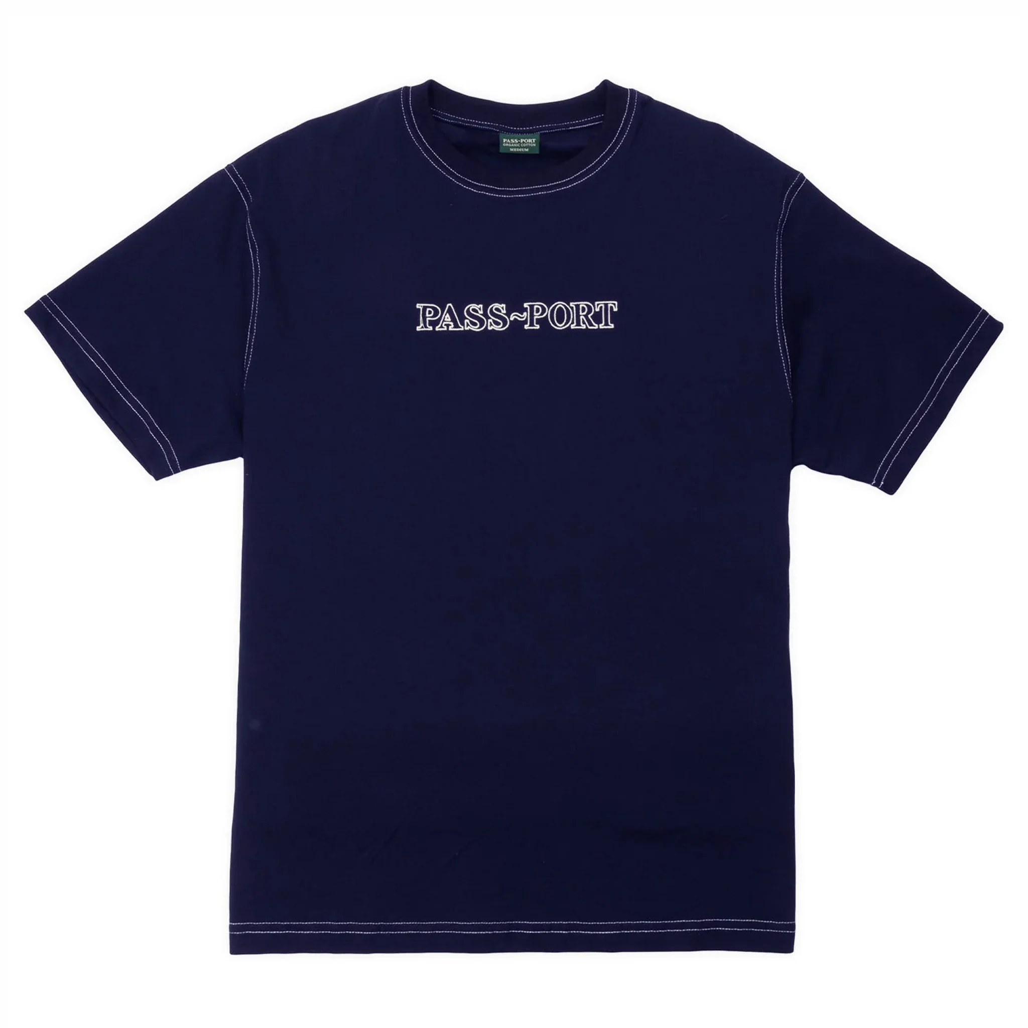 Pass~Port Official Organic Cotton Tee (Navy)