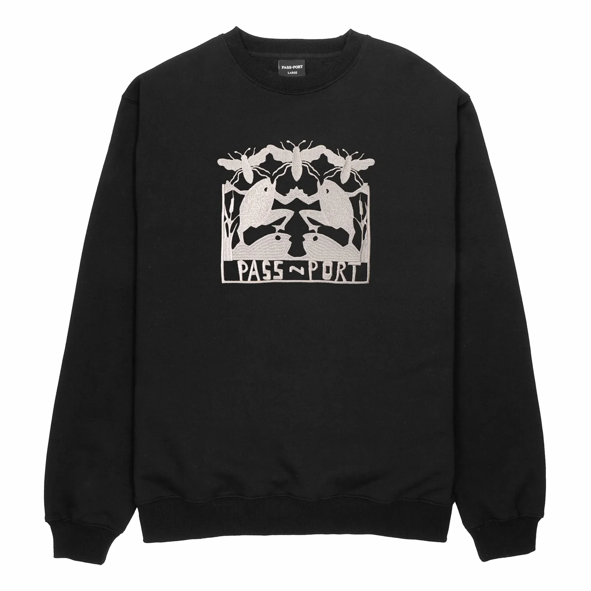 Pass~Port Scissorcraft Sweater (Black)