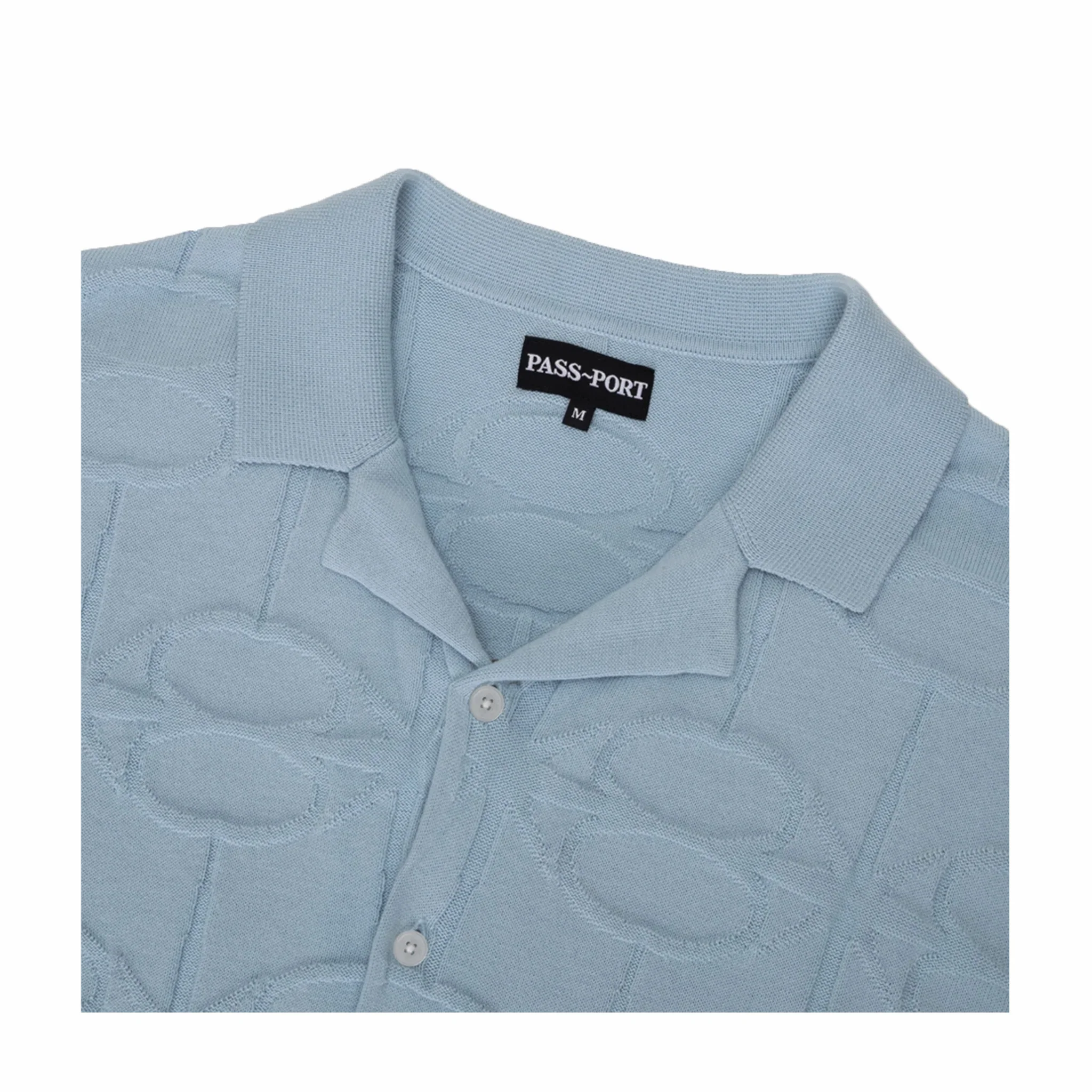 Pass~Port Soap Sparkle Organic Knitted Leagues Shirt (Powder Blue)