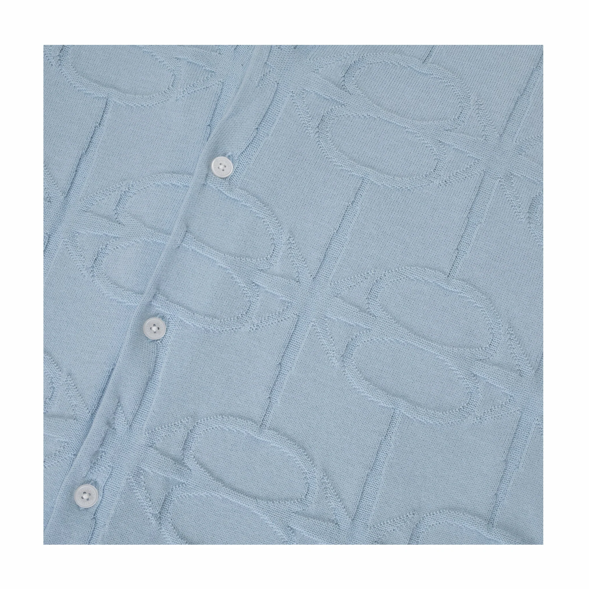 Pass~Port Soap Sparkle Organic Knitted Leagues Shirt (Powder Blue)