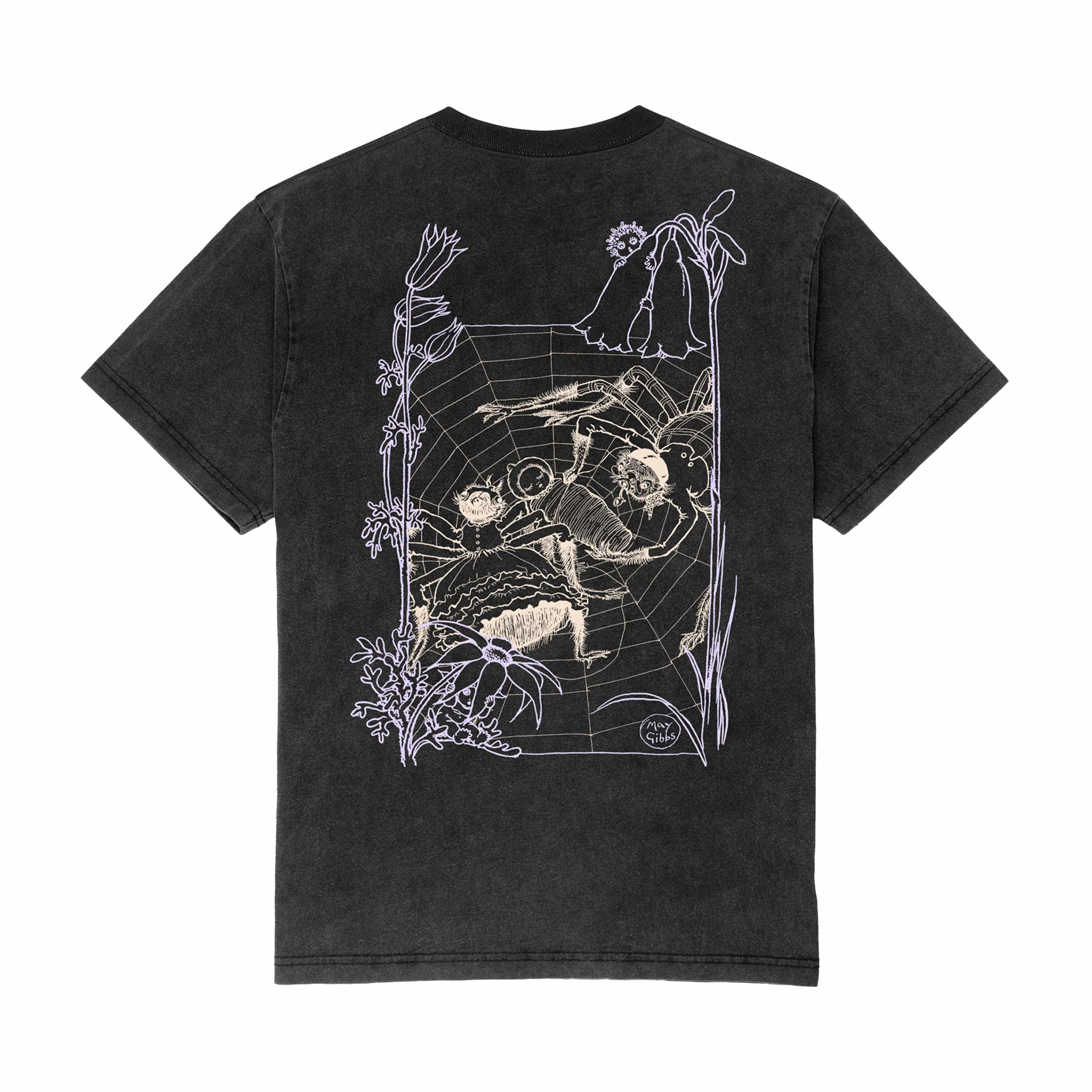 Pass~Port x May Gibbs Webbed Bed Tee (Acid Black)