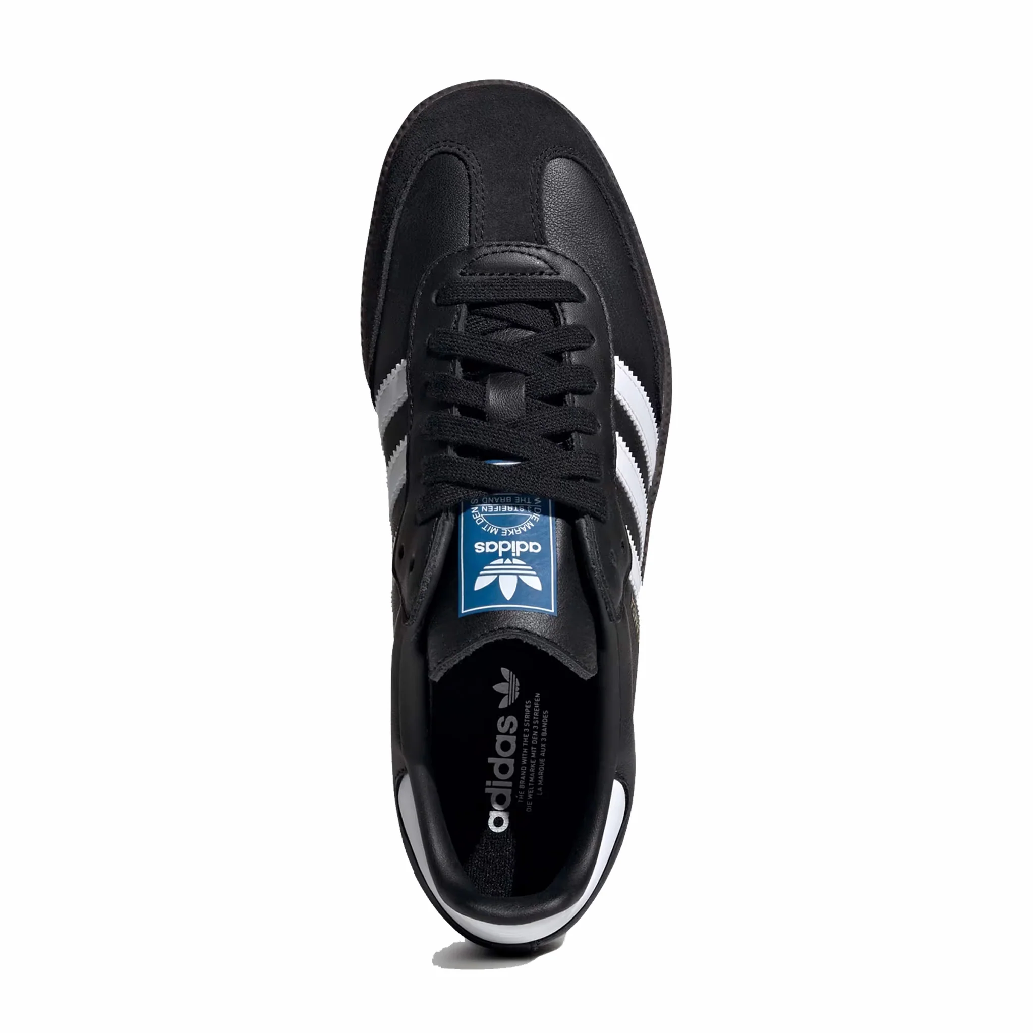 Adidas Men's Samba OG (Core Black/Cloud White/Gum) B75807