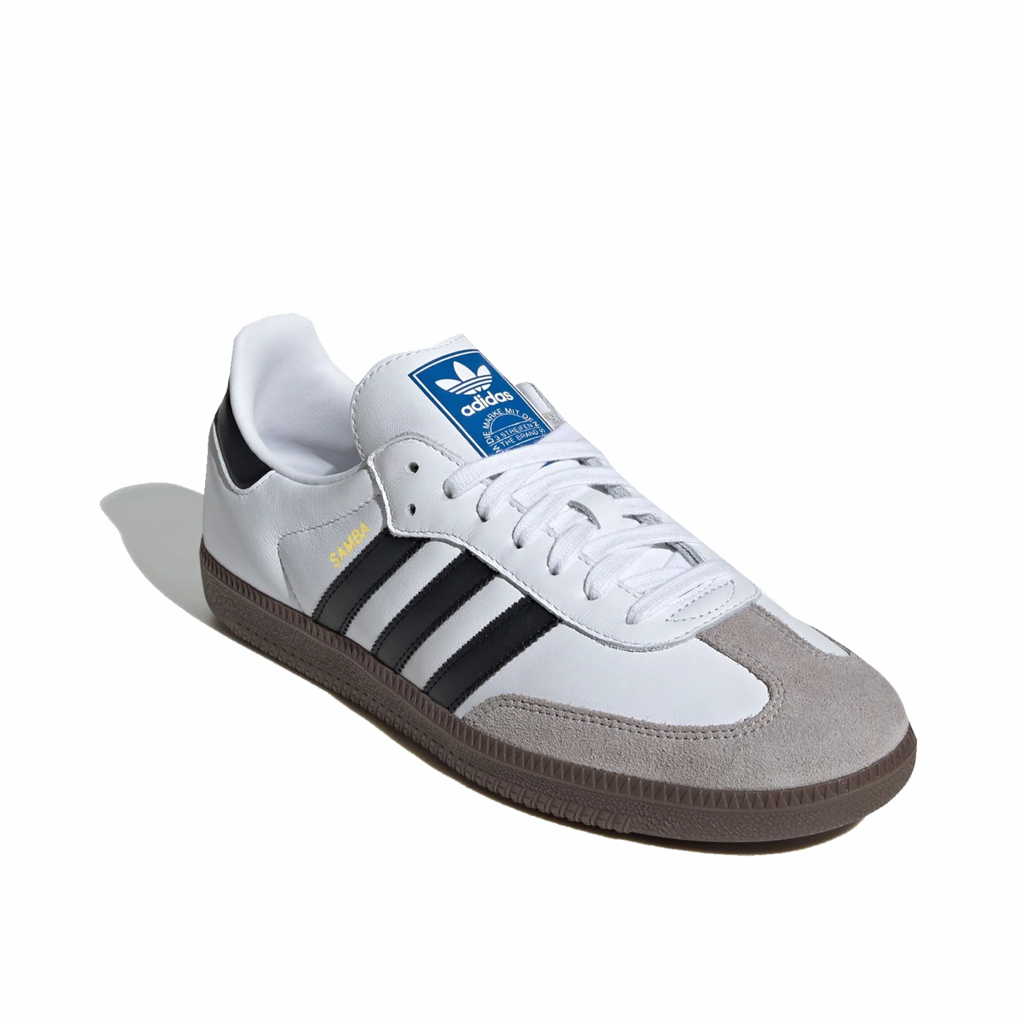 Adidas Men's Samba OG (Cloud White/Core Black/Gum) B75806