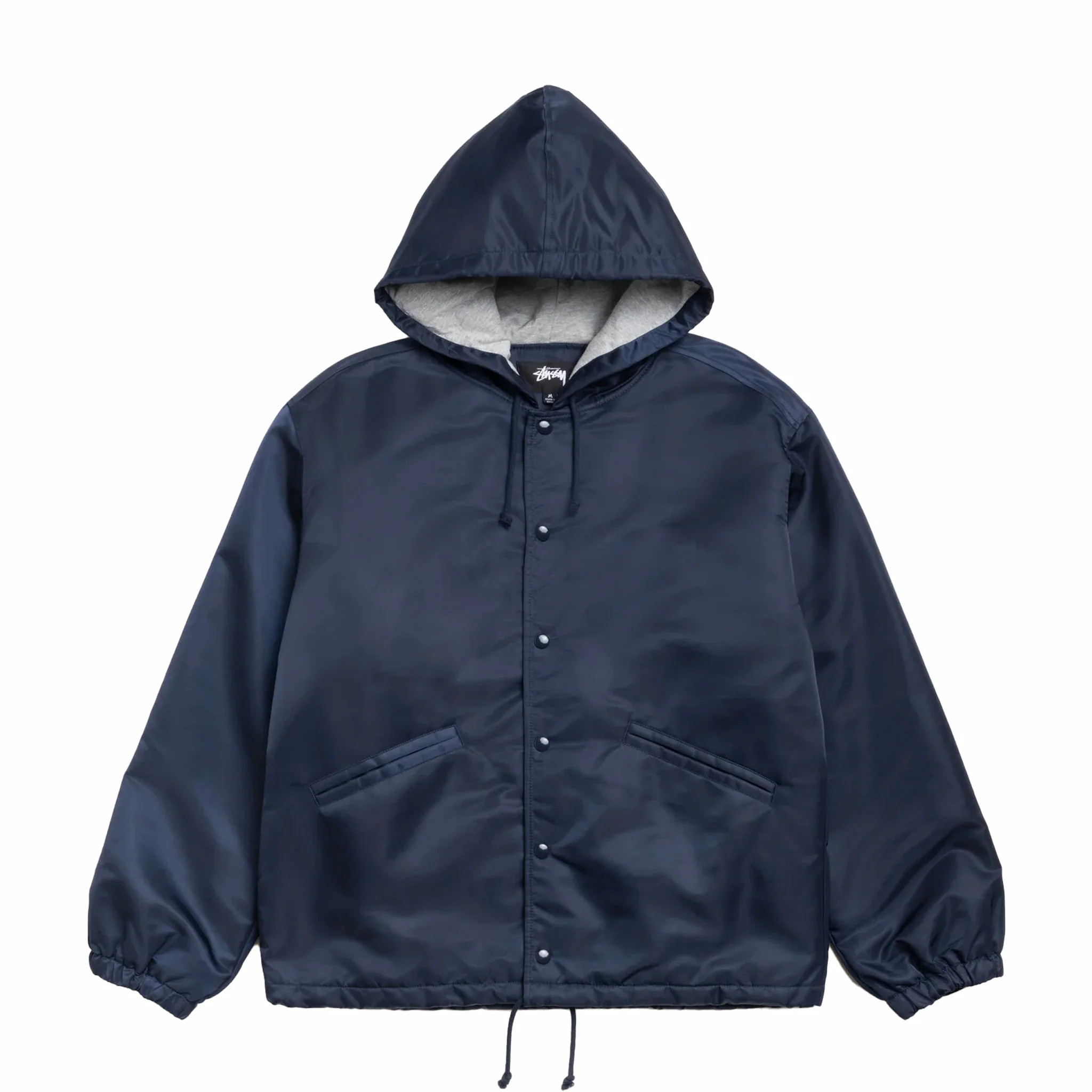 Stüssy Hooded Coaches Jacket (Navy)
