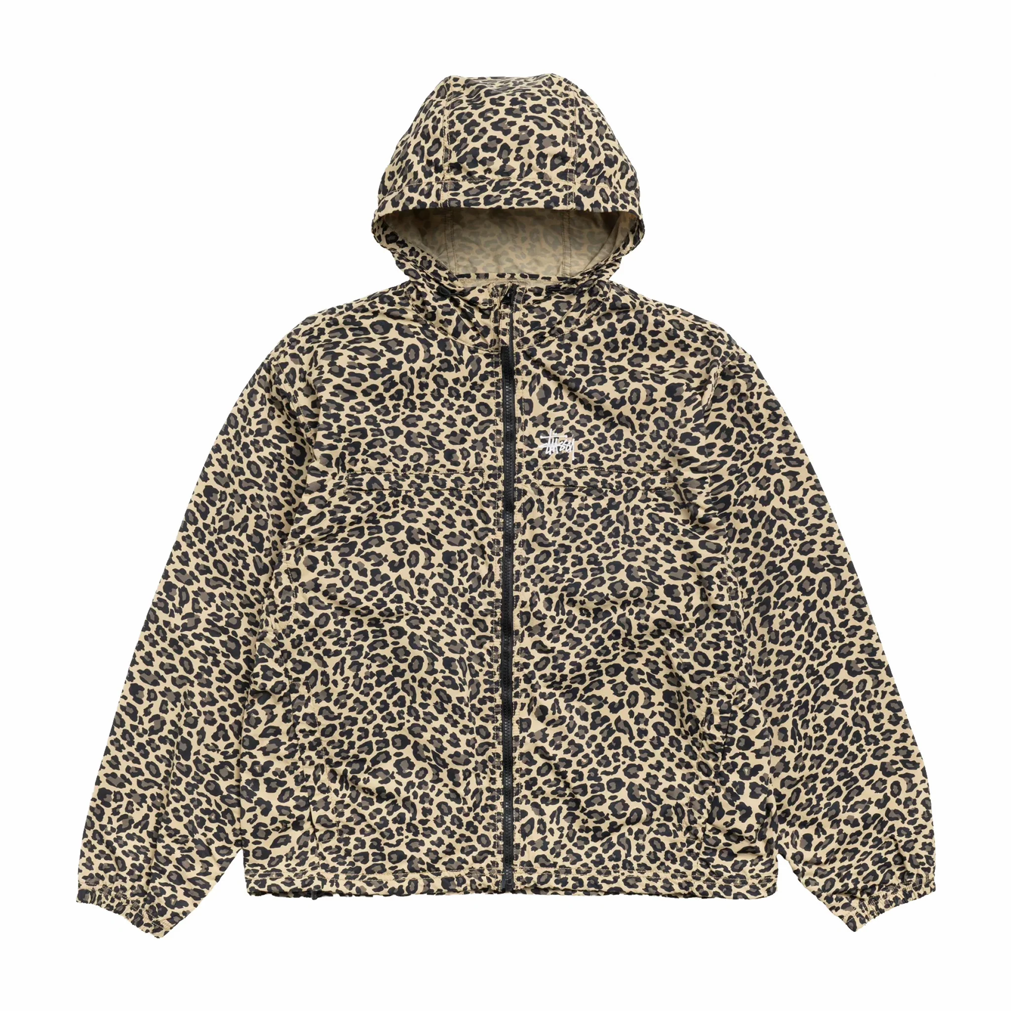 Stüssy Lightweight Hooded Jacket (Cheetah)