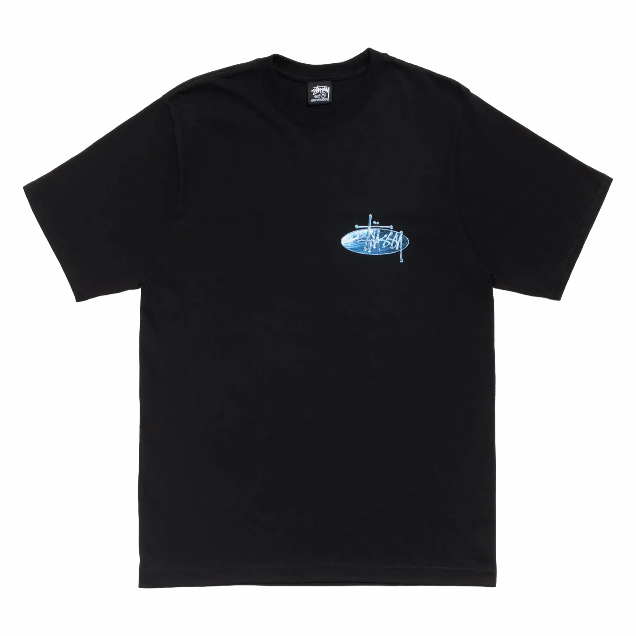 4731-stussy-wave-oval-tee-black-1.webp Stüssy Wave Oval Tee (Black)