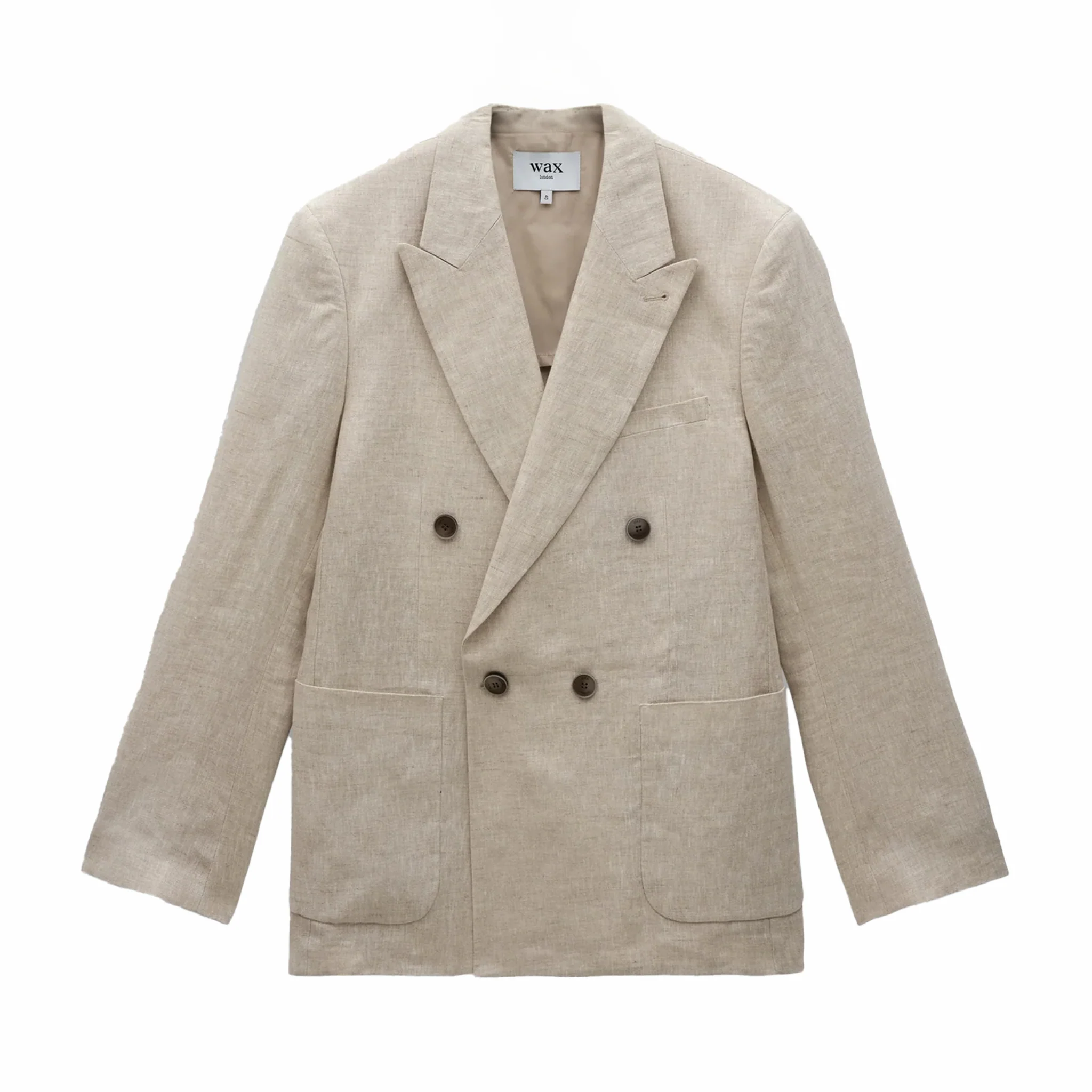 4981-wax-london-vigo-blazer-linen-natural-1.webp Wax London Vigo Blazer - Linen (Natural)
