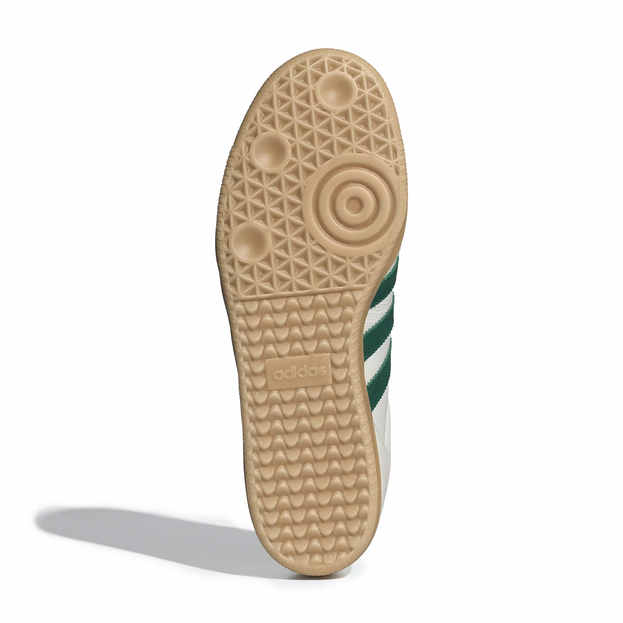 Adidas Men's Samba OG (Cloud White/Collegiate Green/Gum)