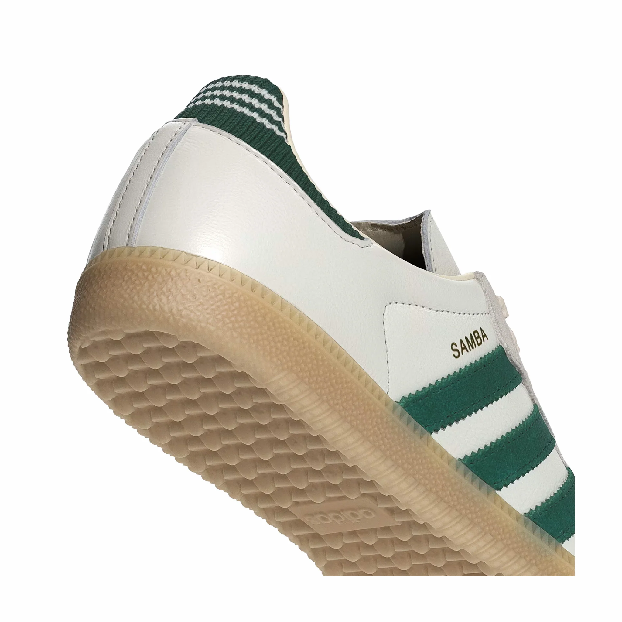 Adidas Men's Samba OG (Cloud White/Collegiate Green/Gum)