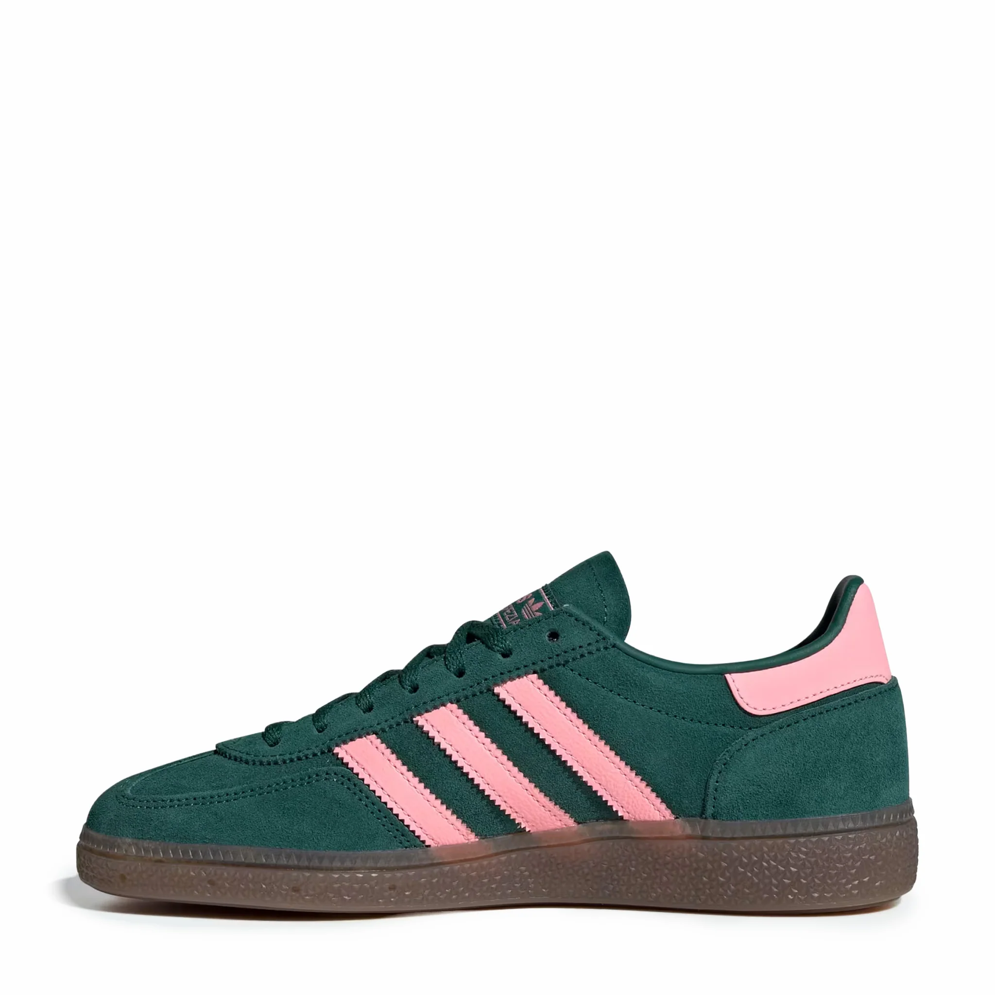 Adidas Women's Handball Spezial (Collegiate Green/Pink Spark/Gold Metallic)