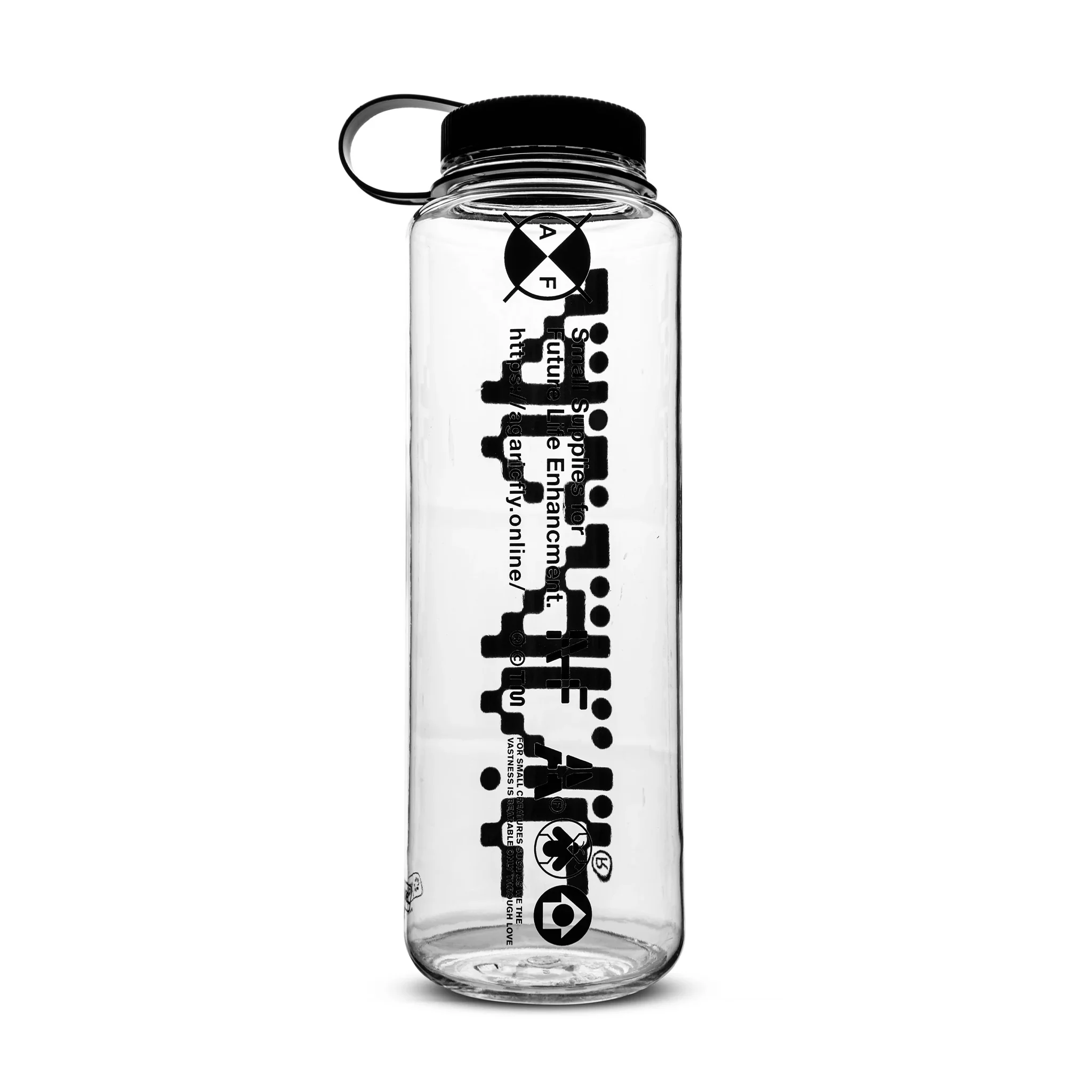 Agaric Fly "Feed Your Head" 48oz Wide Mouth Nalgene Bottle (Clear)
