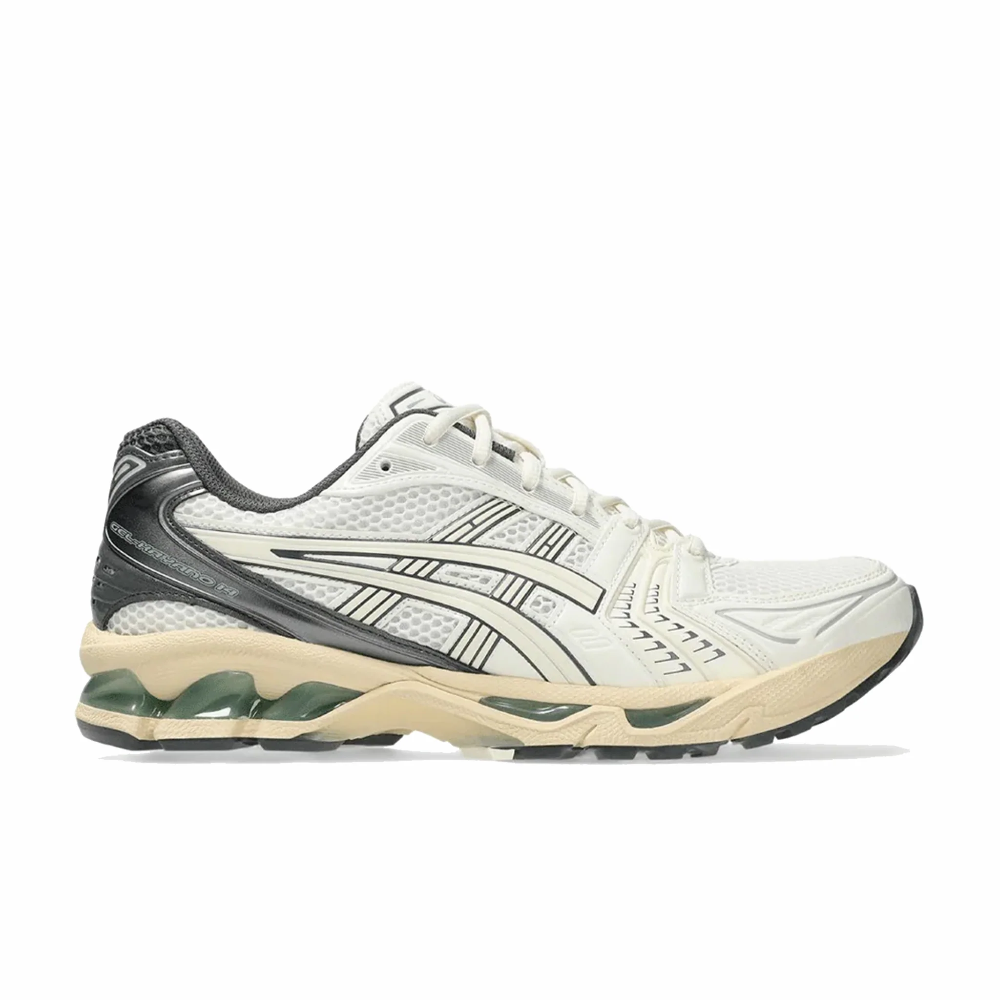 ASICS Men's GEL-Kayano 14 (Cream/Obsidian Grey)