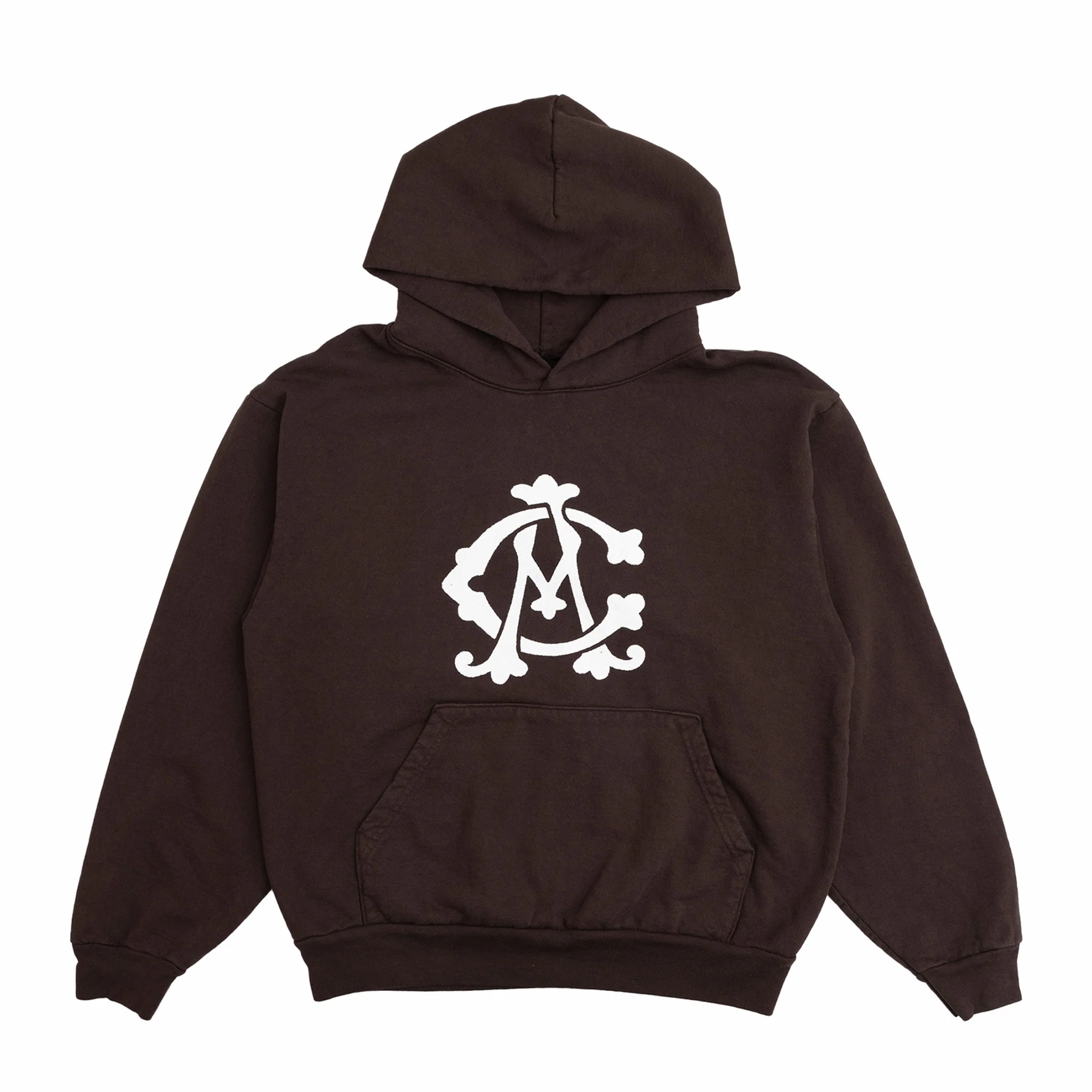 August "Cigar Lounge - A Smokers Sanctuary” 14oz Cotton Hoodie (Chocolate)